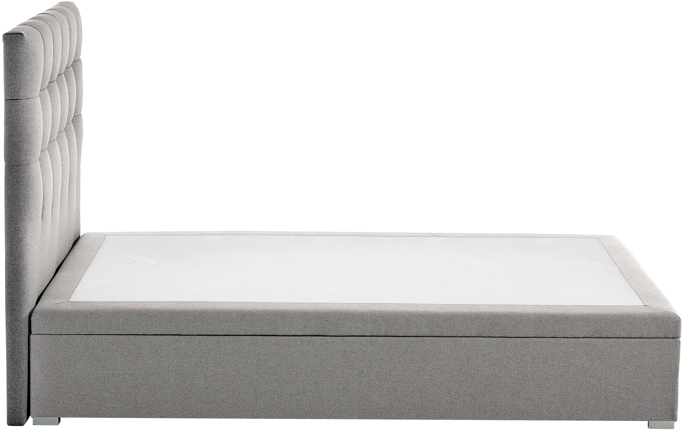 ATLANTIC home collection Boxbett »Riona, erweiterbar zu Doppel- und Familienbett«, wahlweise mit 120x200cm Taschen-Federkernmatratze oder ohne Matratze