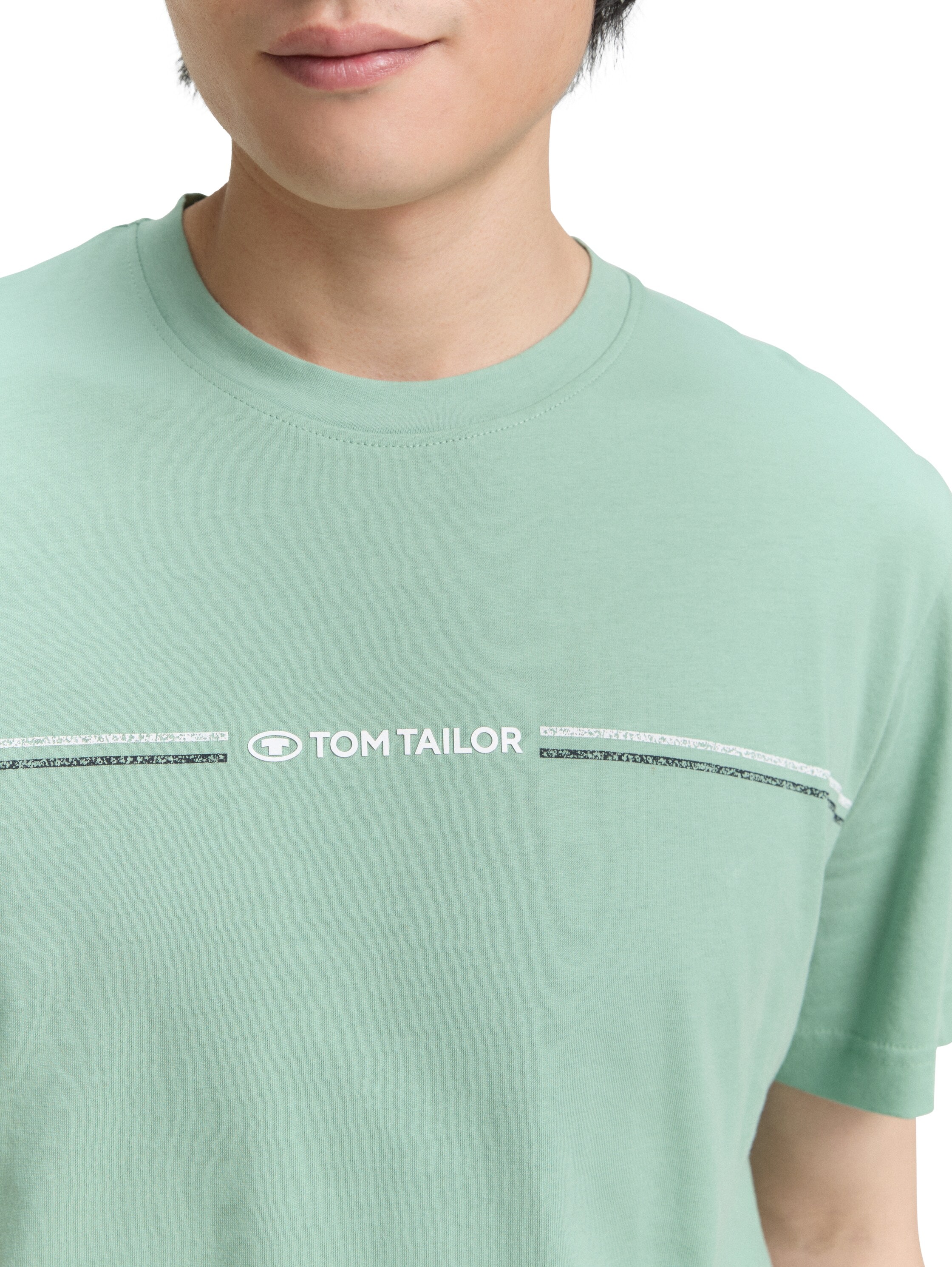 TOM TAILOR T-Shirt, mit Logofrontprint