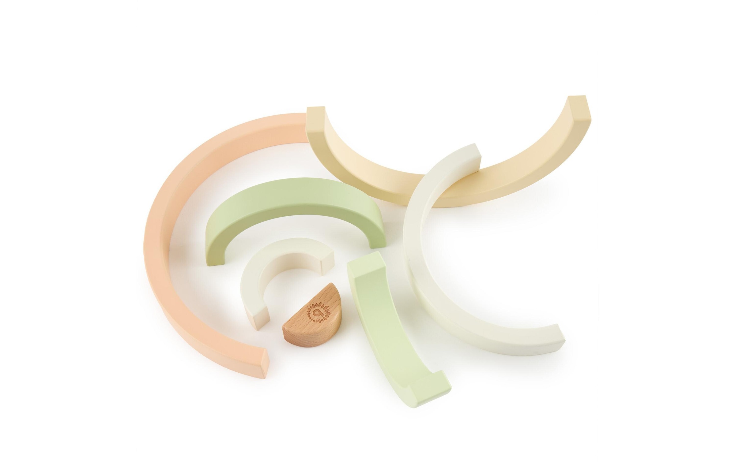 BIECO Stapelspielzeug »Regenbogen Hase Fine 24 cm x 12 cm x 2,5 cm«