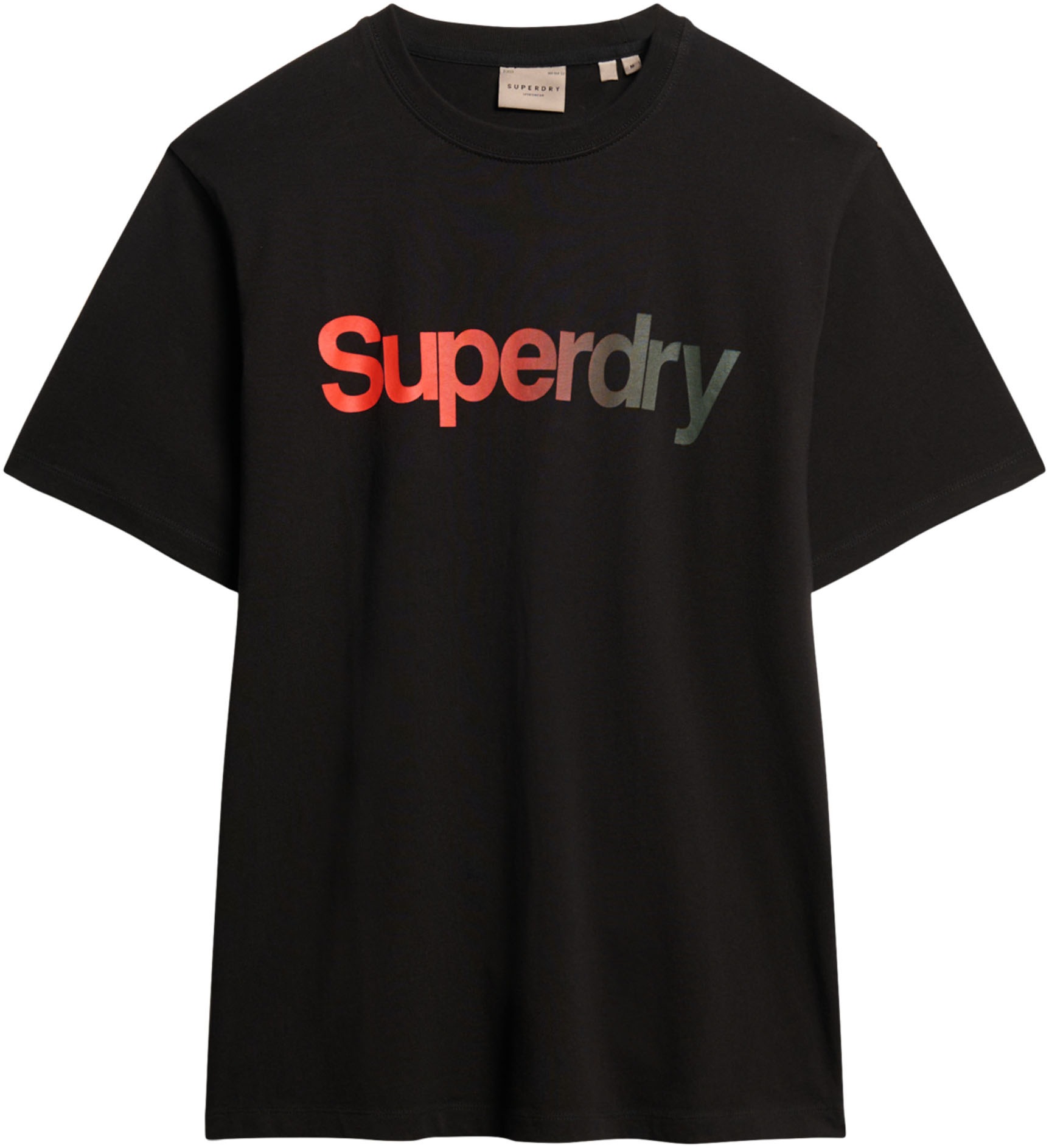 Superdry Rundhalsshirt »CORE LOGO FADE LOOSE TEE«