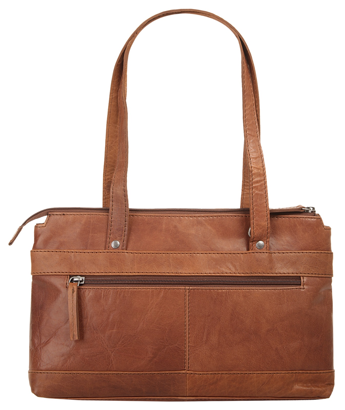 Spikes & Sparrow Henkeltasche, echt Leder