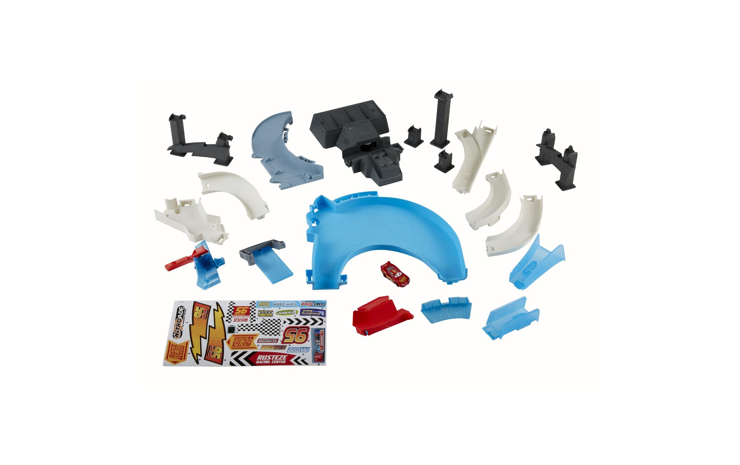 Mattel® Autorennbahn »Cars Disney Cars Rusteze Double Circuit Speedway«