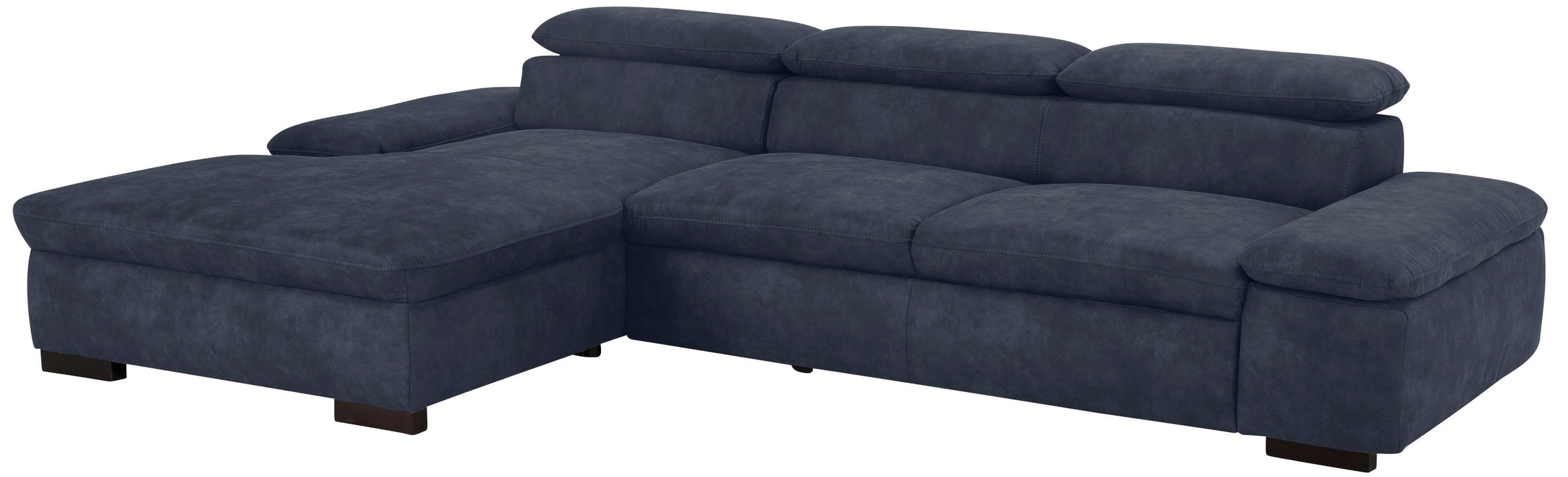 Home affaire Ecksofa »Alberto L-Form«, mit Kopfteilverstellung, wahlweise mit Bettfunktion