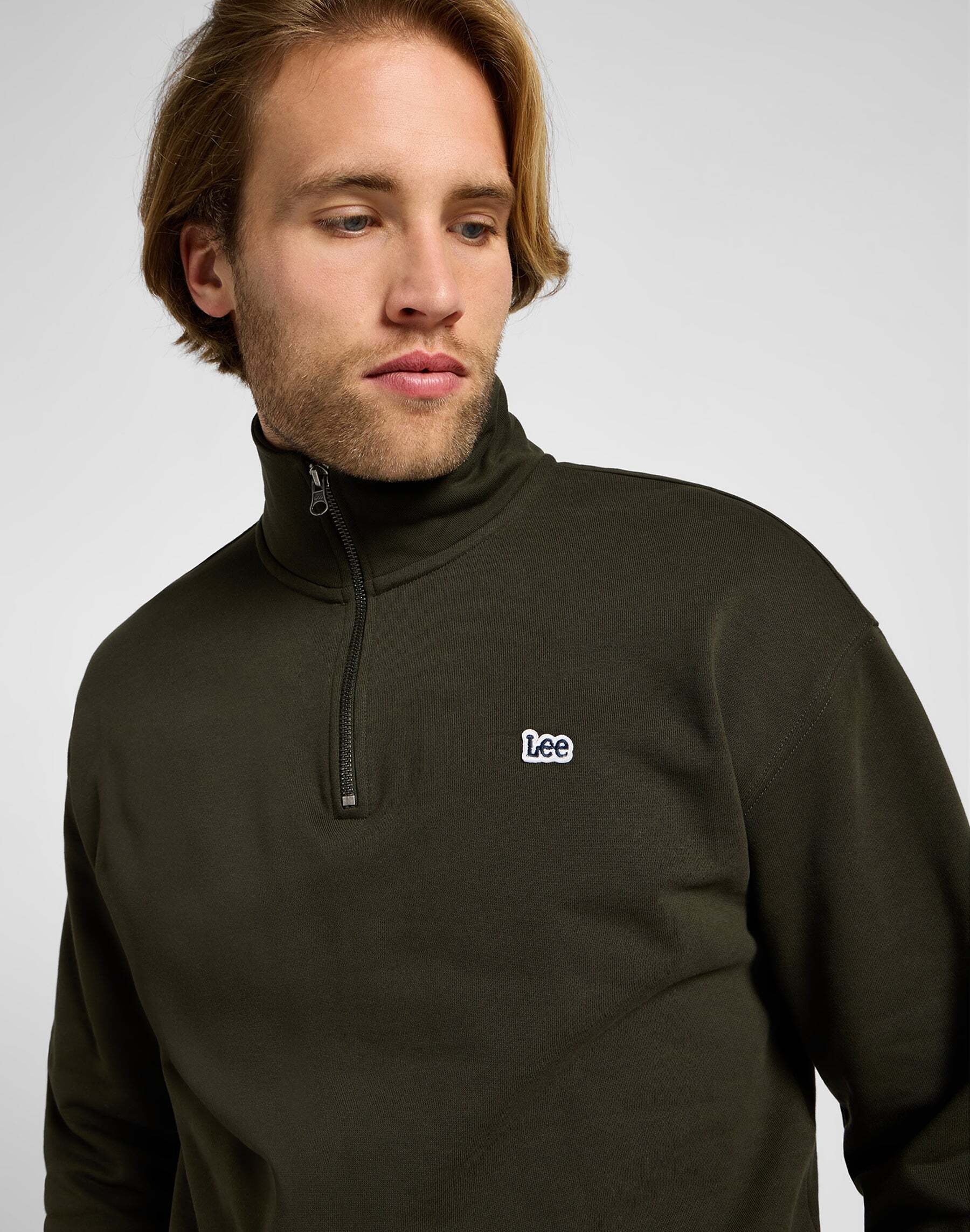 Lee® Sweatshirt »LEE Pullover Half Zip Sweater«