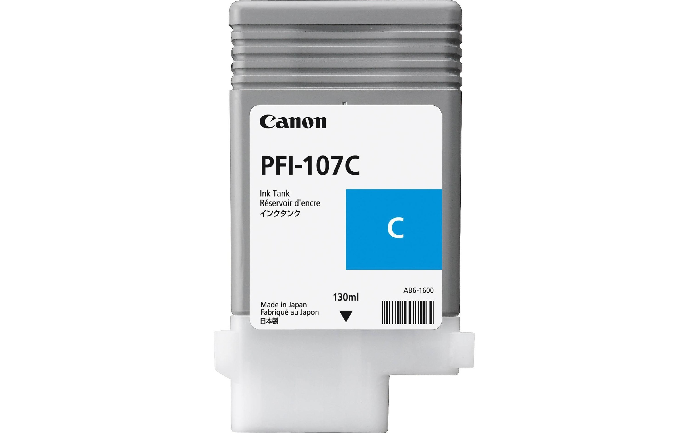 Canon Tintenpatrone »PFI-107C Cyan«