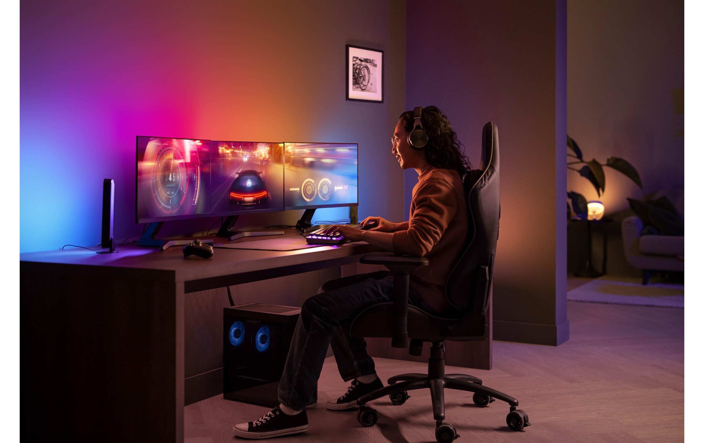 Philips Hue LED-Streifen »Gradient PC Lights«