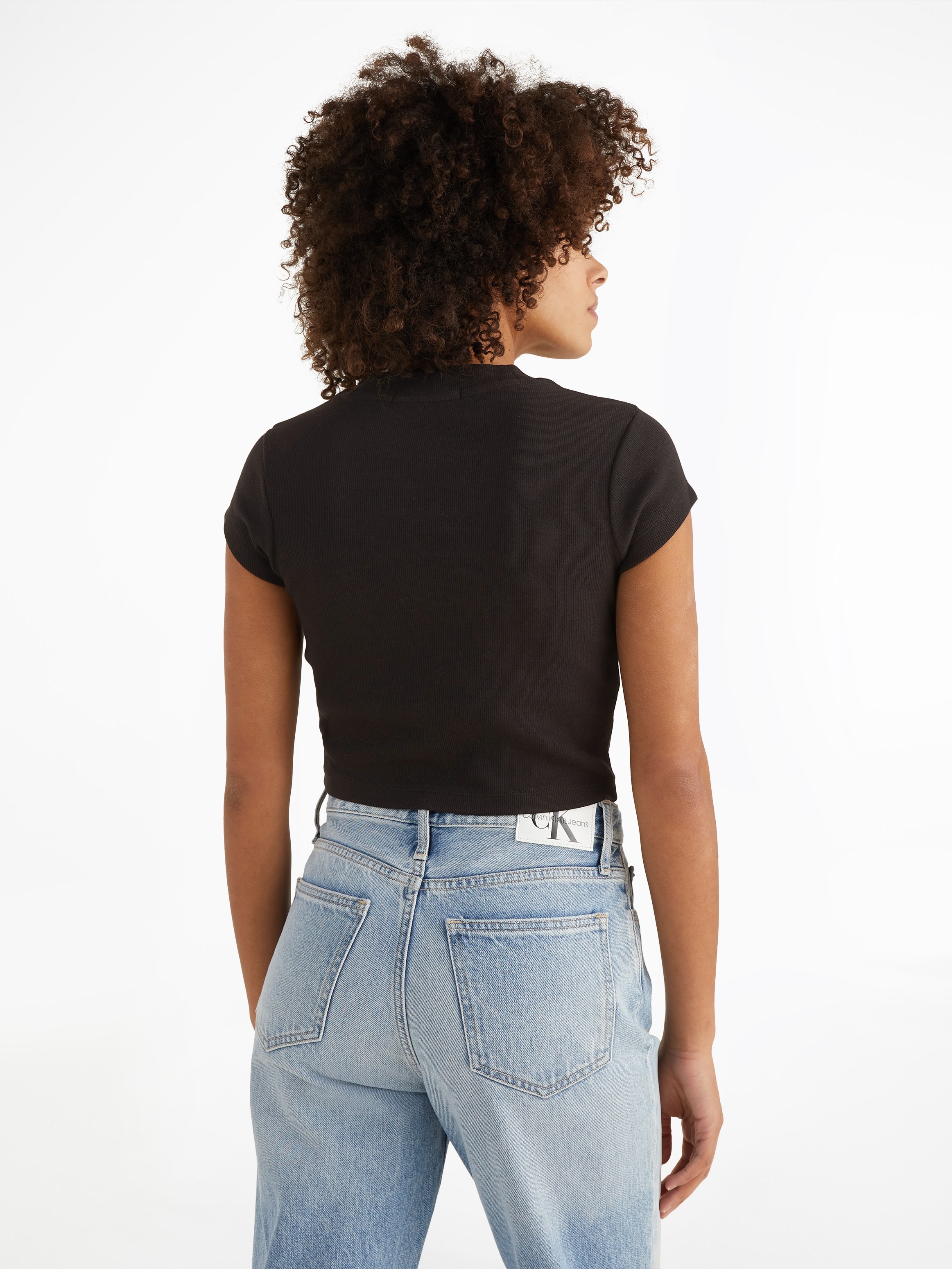 Calvin Klein Jeans Schweiz online »CK BABY T-Shirt shoppen TEE« Jelmoli-Versand RIB bei