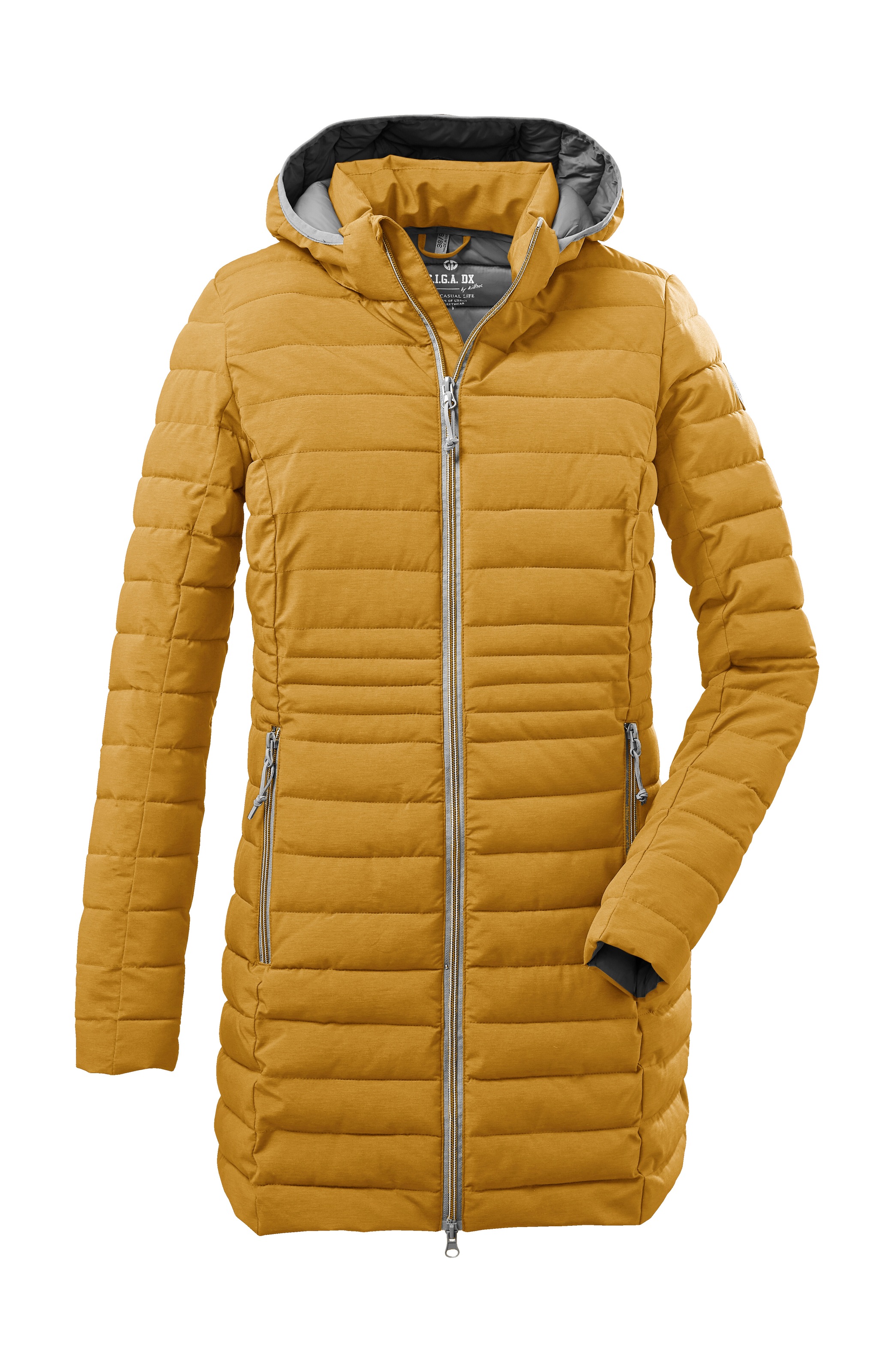 G.I.G.A. DX by killtec Parka »Bacarya« Schmaler, wasserabweisender Damenparka mit abnehmbarer Kapuze