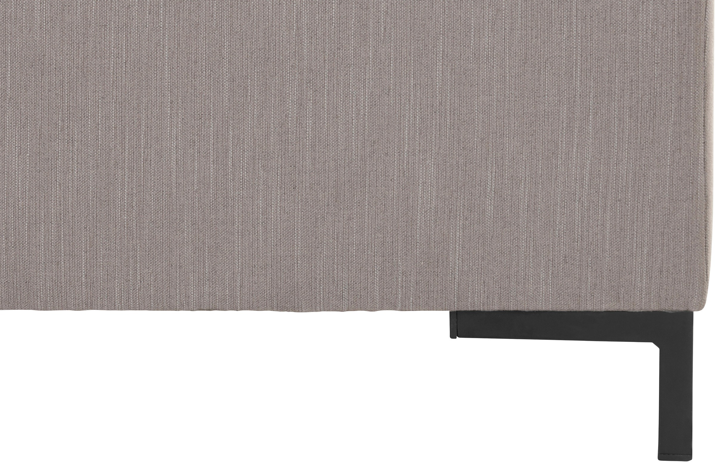 GOODproduct Ecksofa »Grazzo, zeitlos & elegant, moderne Sitzheftung, Breite 266cm, L-Form«, hochwertige Stoffe aus recyceltem Material, Steppung im Sitzbereich