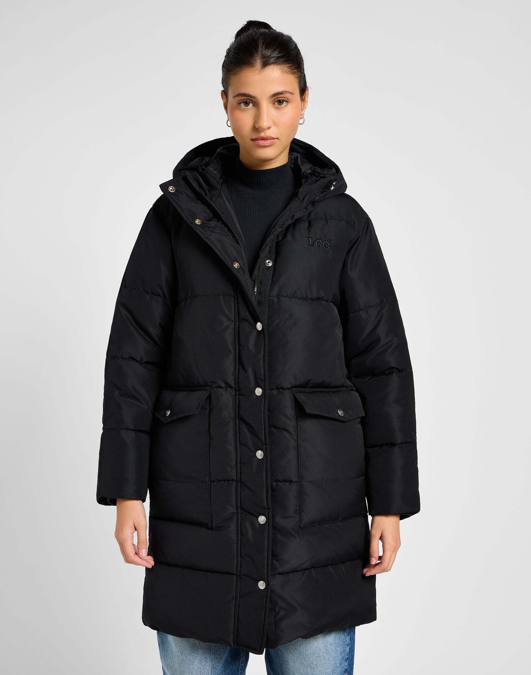 Lee® Winterjacke »LEE Winterjacke Long Puffer Jacket«