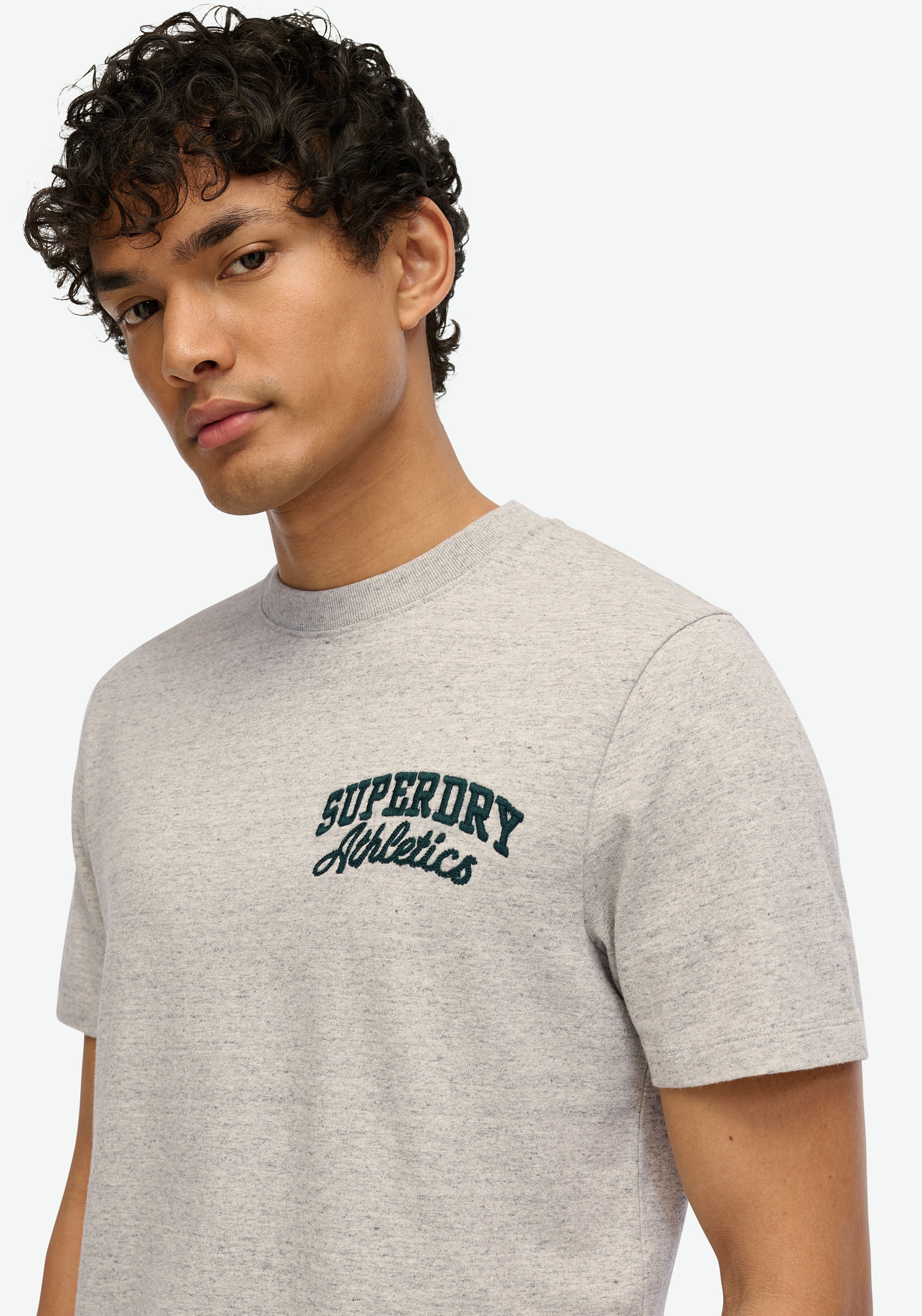 Superdry Kurzarmshirt »EMBROIDER SUPERSTATE LOGO TEE«