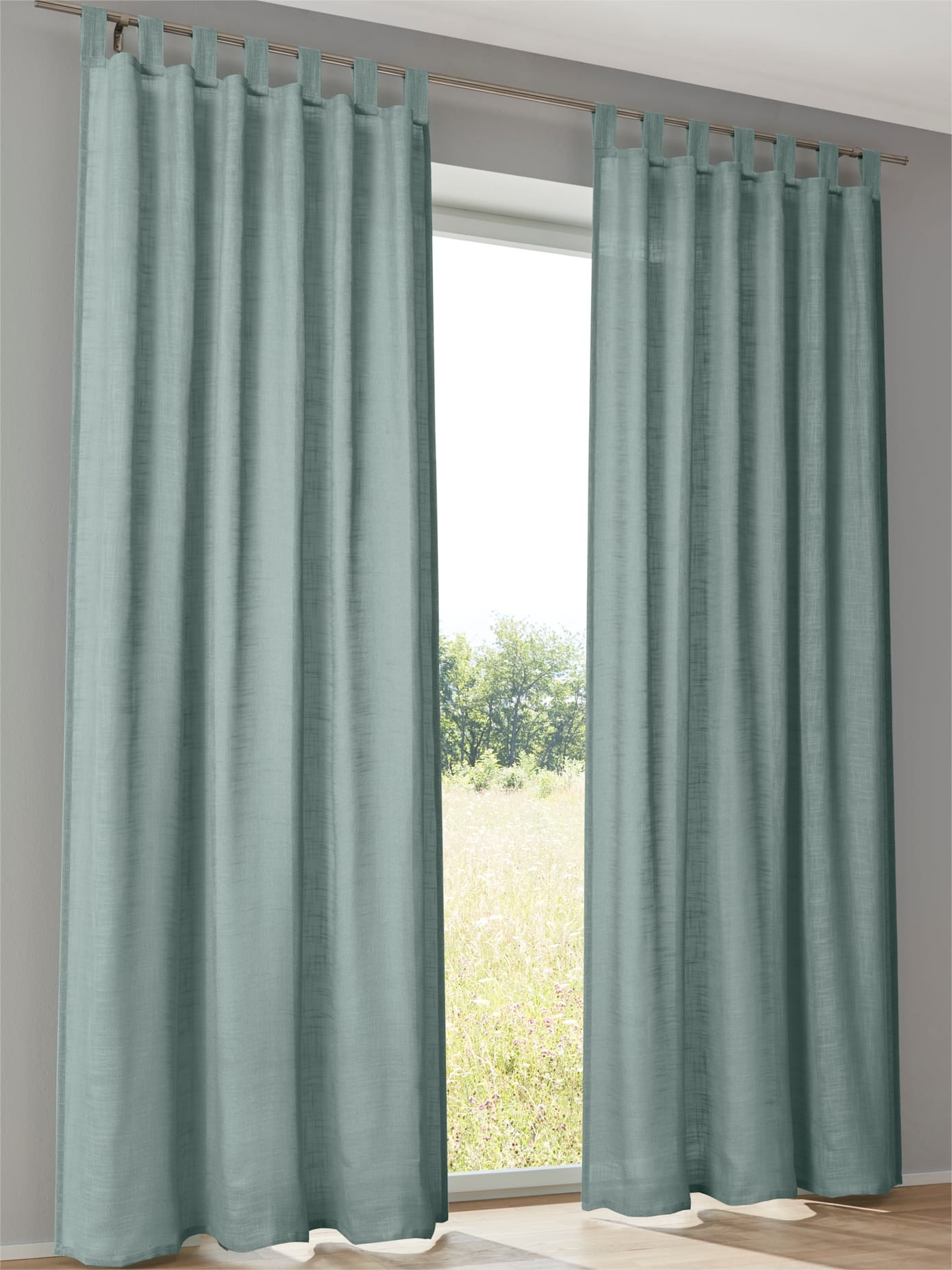 heine home Gardine Schlaufen 1 Stk. tlg.