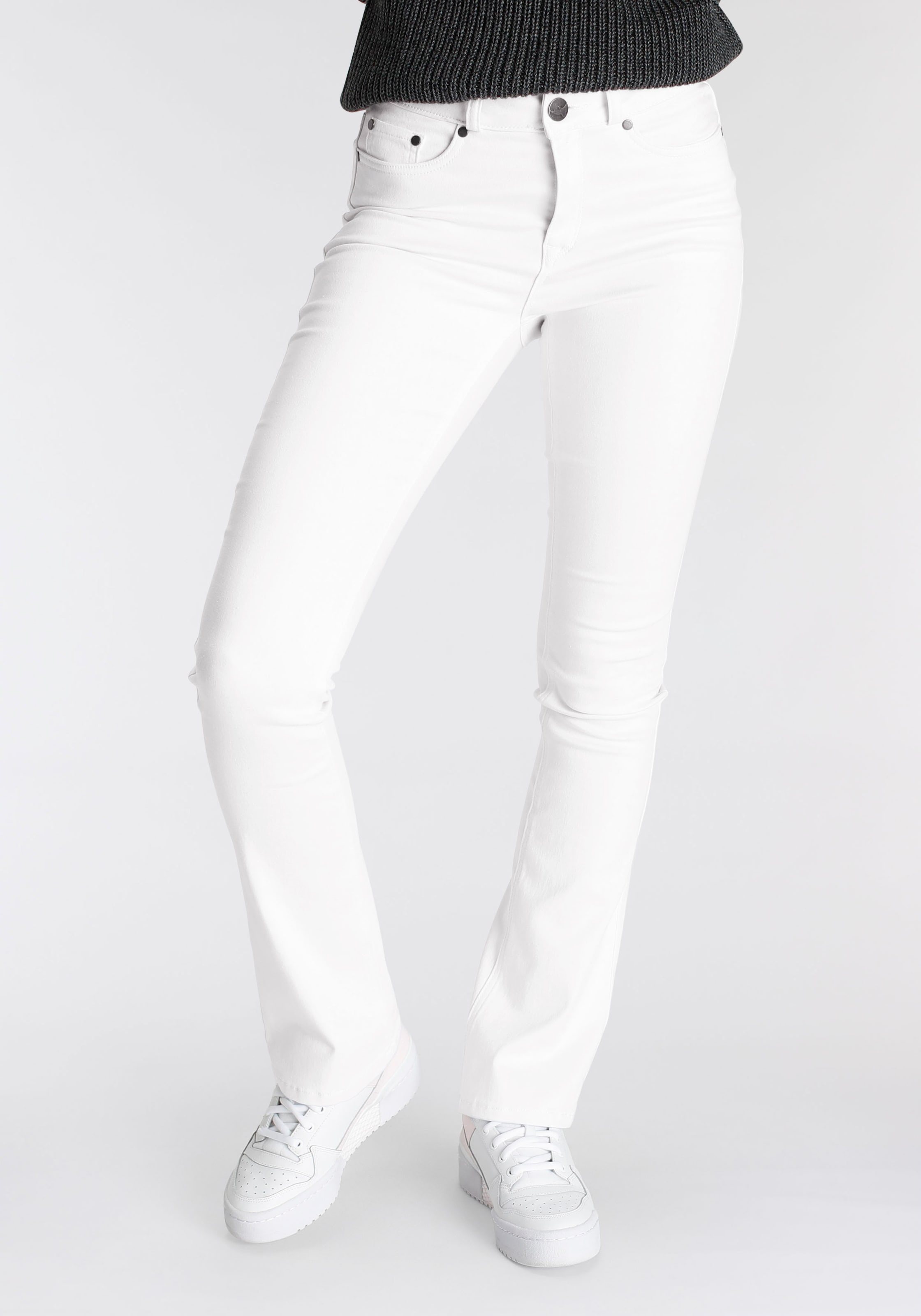 Arizona Bootcut-Jeans »Ultra Soft«, High Waist online shoppen bei  Jelmoli-Versand Schweiz