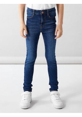 Skinny-fit-Jeans »NKFPOLLY HW SKINNY JEANS 1180-ST NOOS«