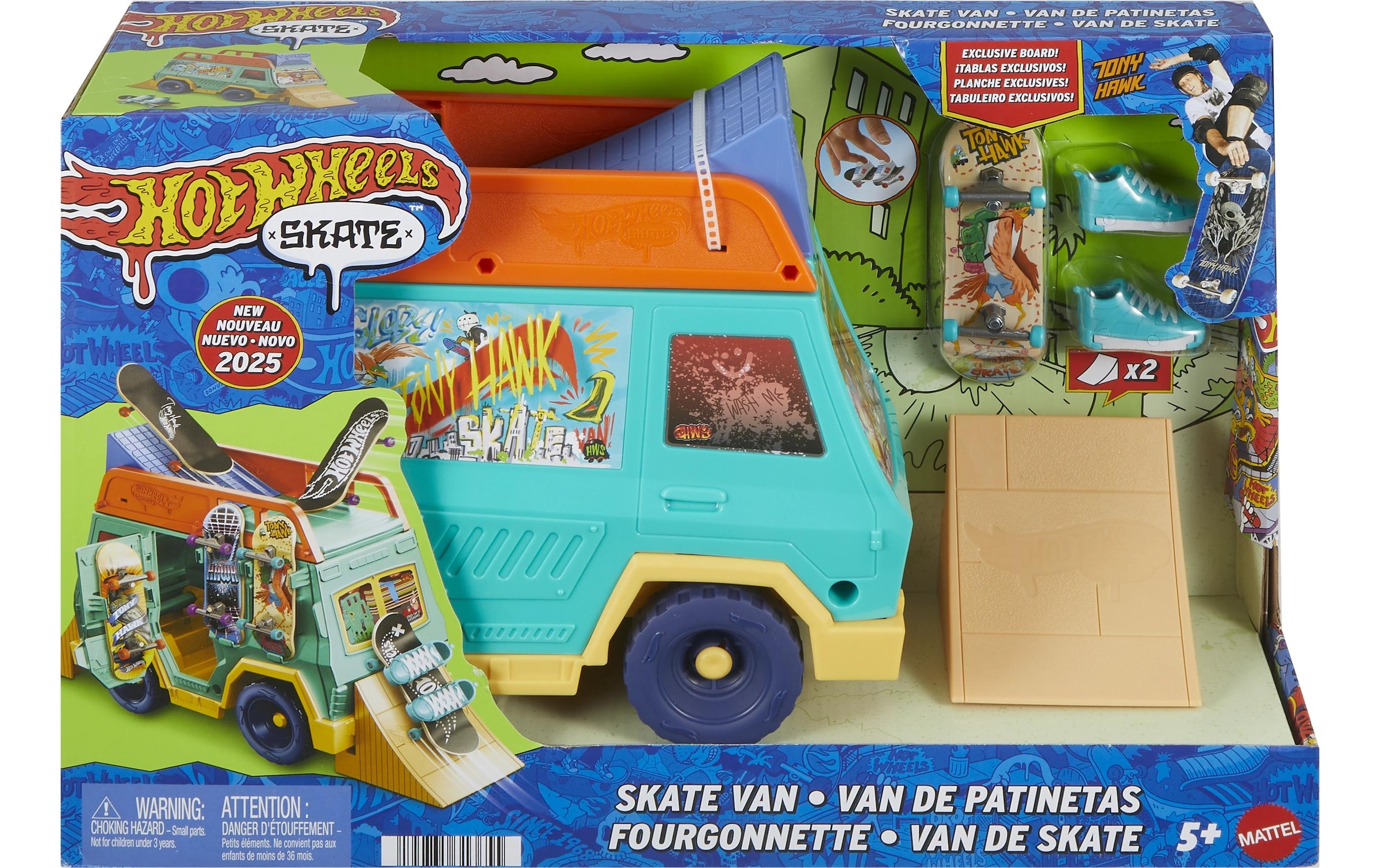 Hot Wheels Spielzeug-Auto »Skatervan«