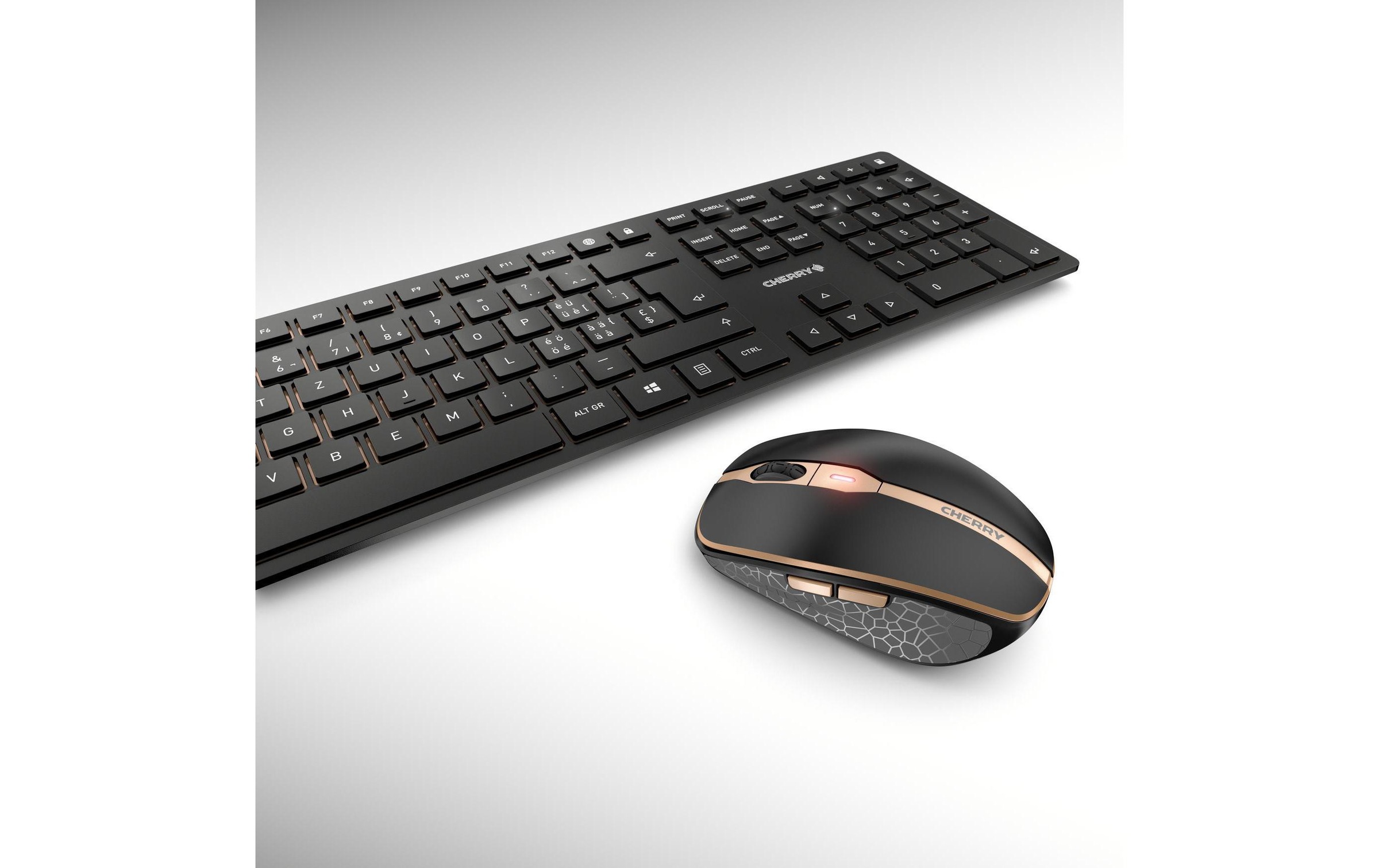 Cherry Tastatur- und Maus-Set »DW 9000 Slim«