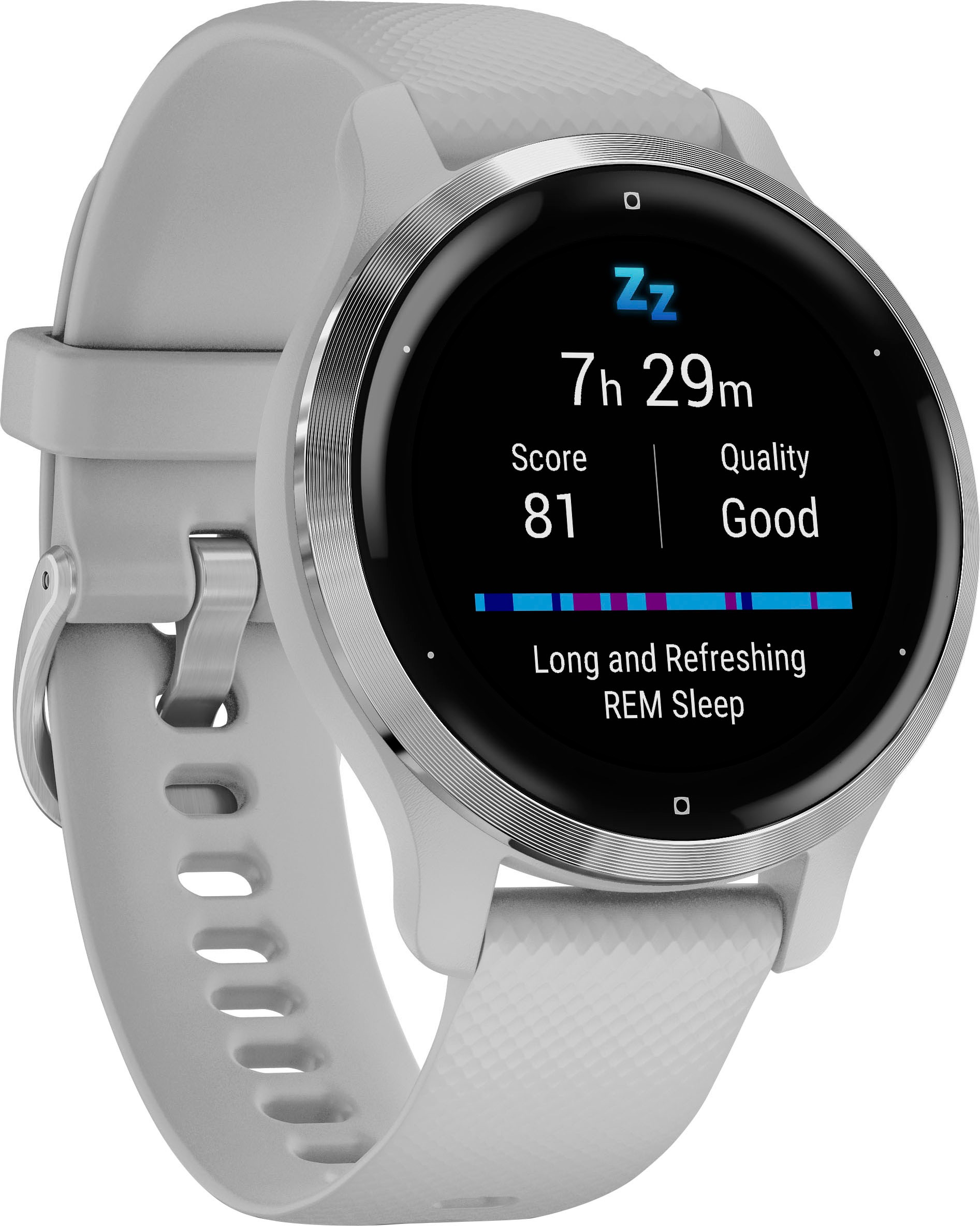 Garmin Smartwatch »Venu 2S«, (2,8 cm / 1,1 Zoll), 8 GB, 25 vorinstallierten Sport-Apps
