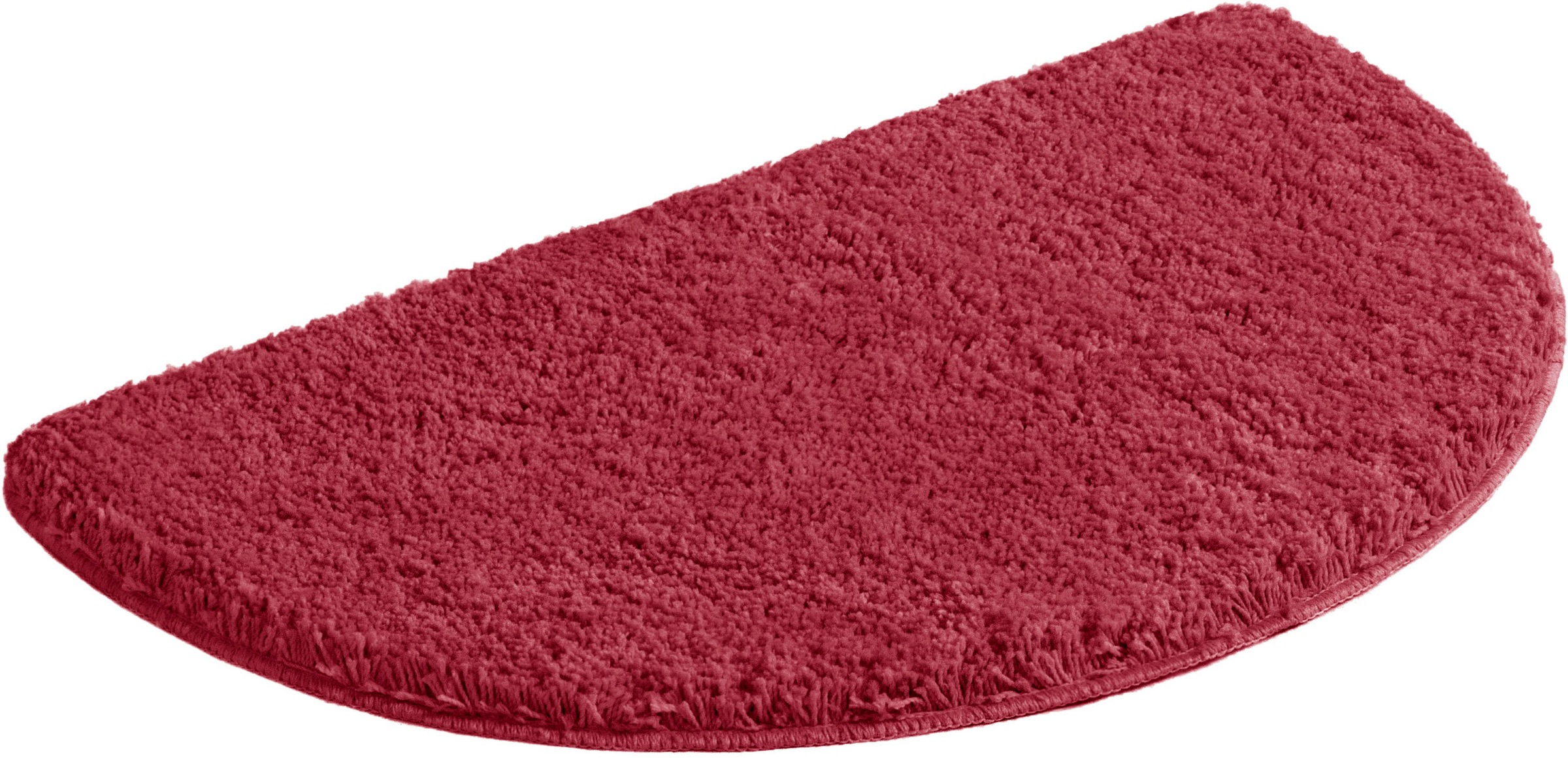 my home Badematte »Sanremo, Badvorleger, Badezimmer Teppich, sehr weich«, rutschhemmend beschichtet, fussbodenheizungsgeeignet-schnell trocknend, Badteppich, unifarben, rechteckig, rund & als 3-tlg. Set erhältlich