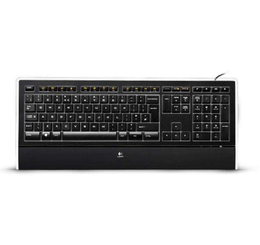 Logitech PC-Tastatur »K740 Illuminated«, (Ziffernblock)