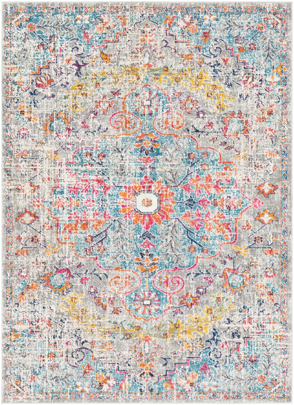 Livabliss Teppich »MUNICH«, rechteckig, 11 mm Höhe, Vintage Orientteppich, Kurzflor Boho Wohnzimmerteppich, Läufer