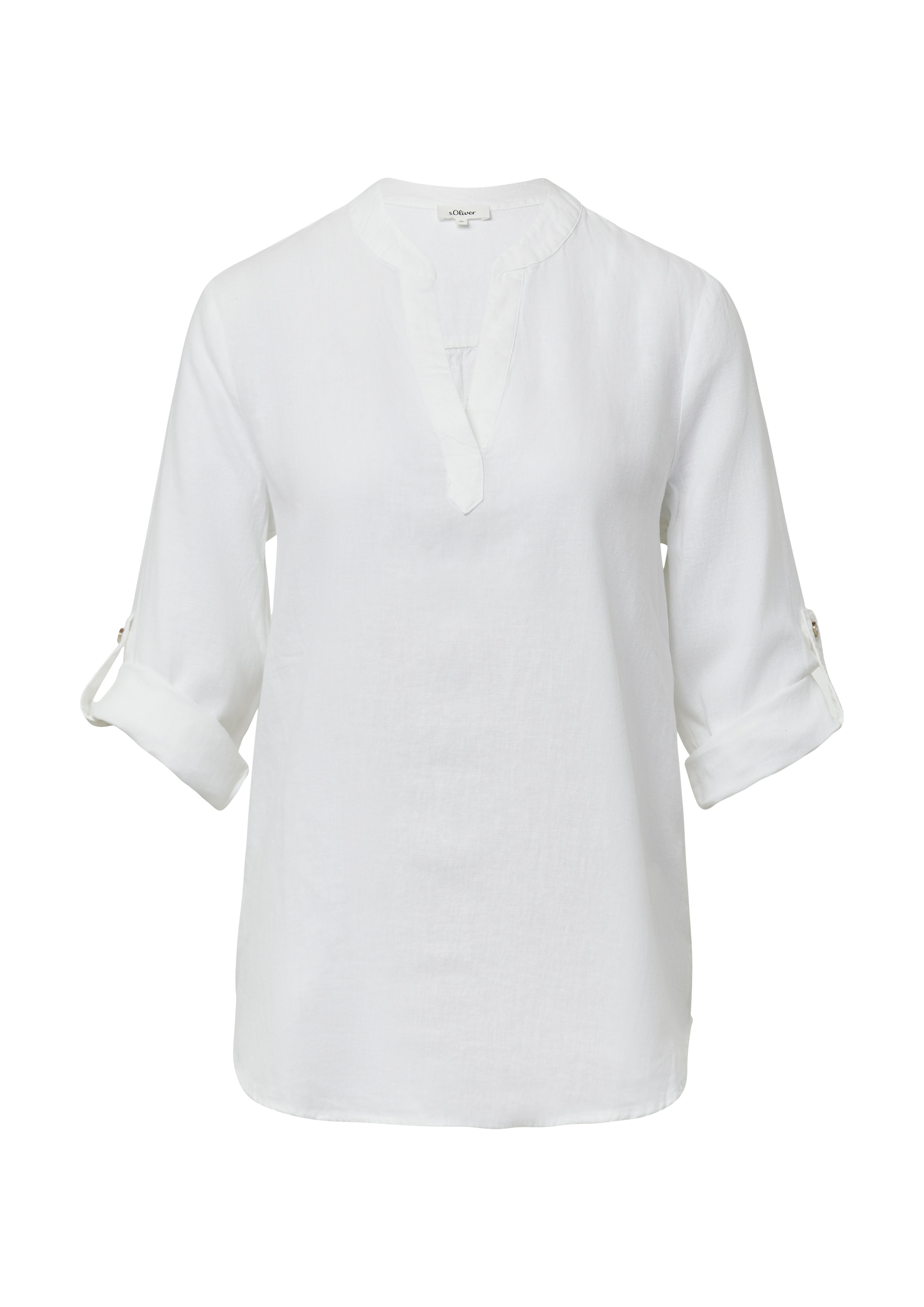 s.Oliver Klassische Bluse, mit Turn-up
