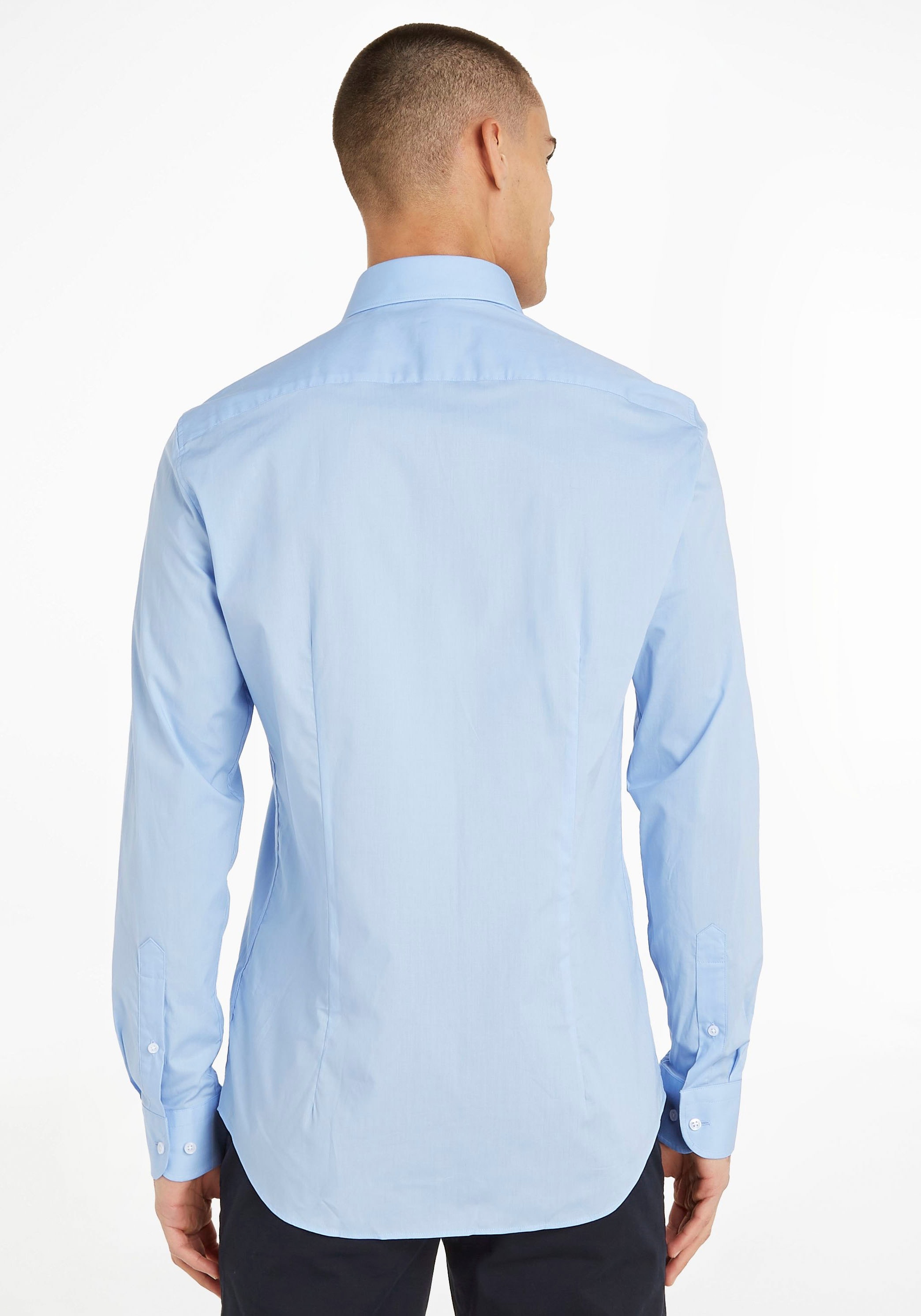 Tommy Hilfiger Langarmhemd »LA-Hemd Flex Poplin SF« online bestellen |  Jelmoli-Versand