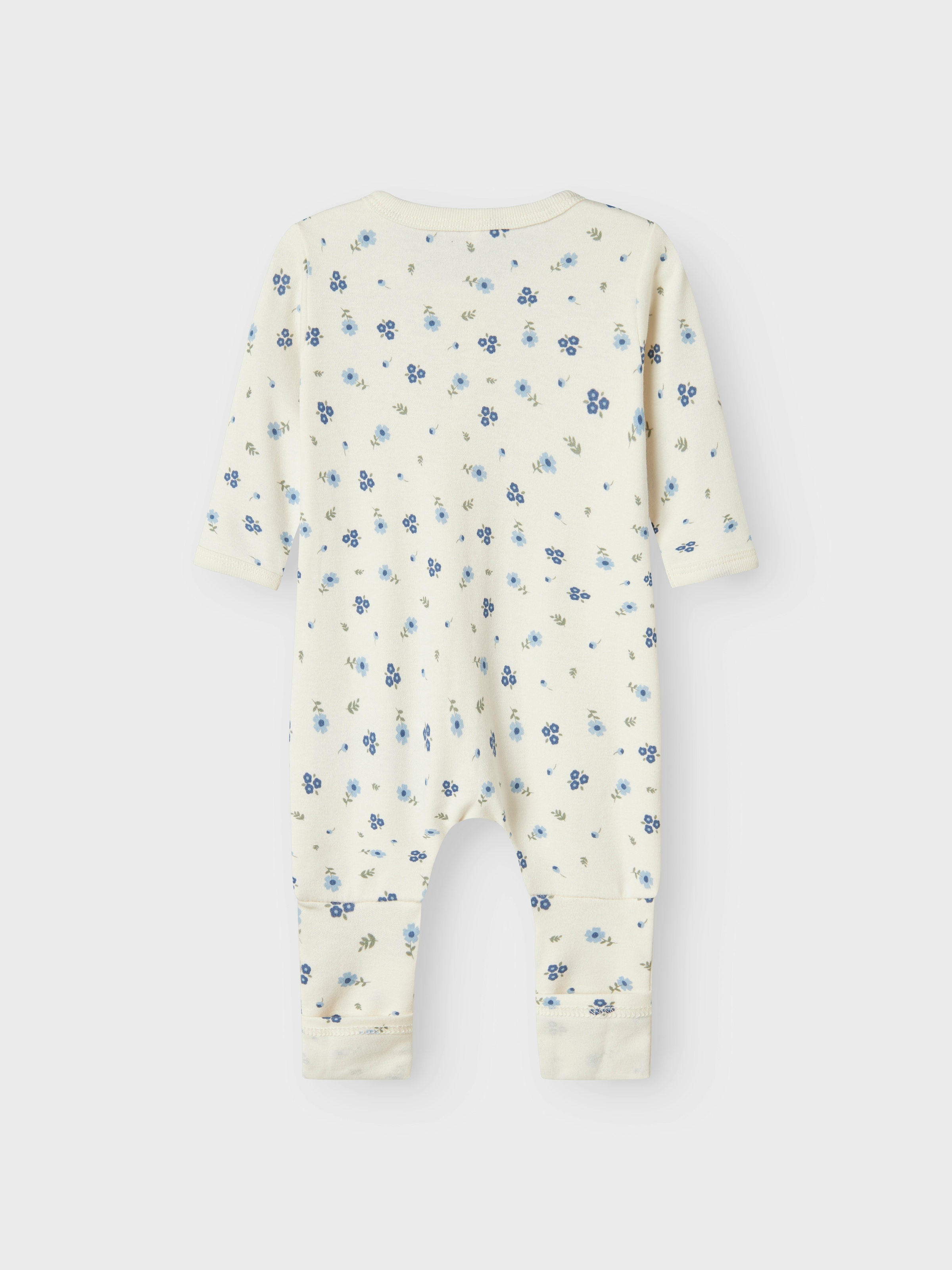 Name It Pyjama »NBFNIGHTSUIT 2P ZIP FF JET FLOWER NOOS«, (Packung, 2 tlg.)