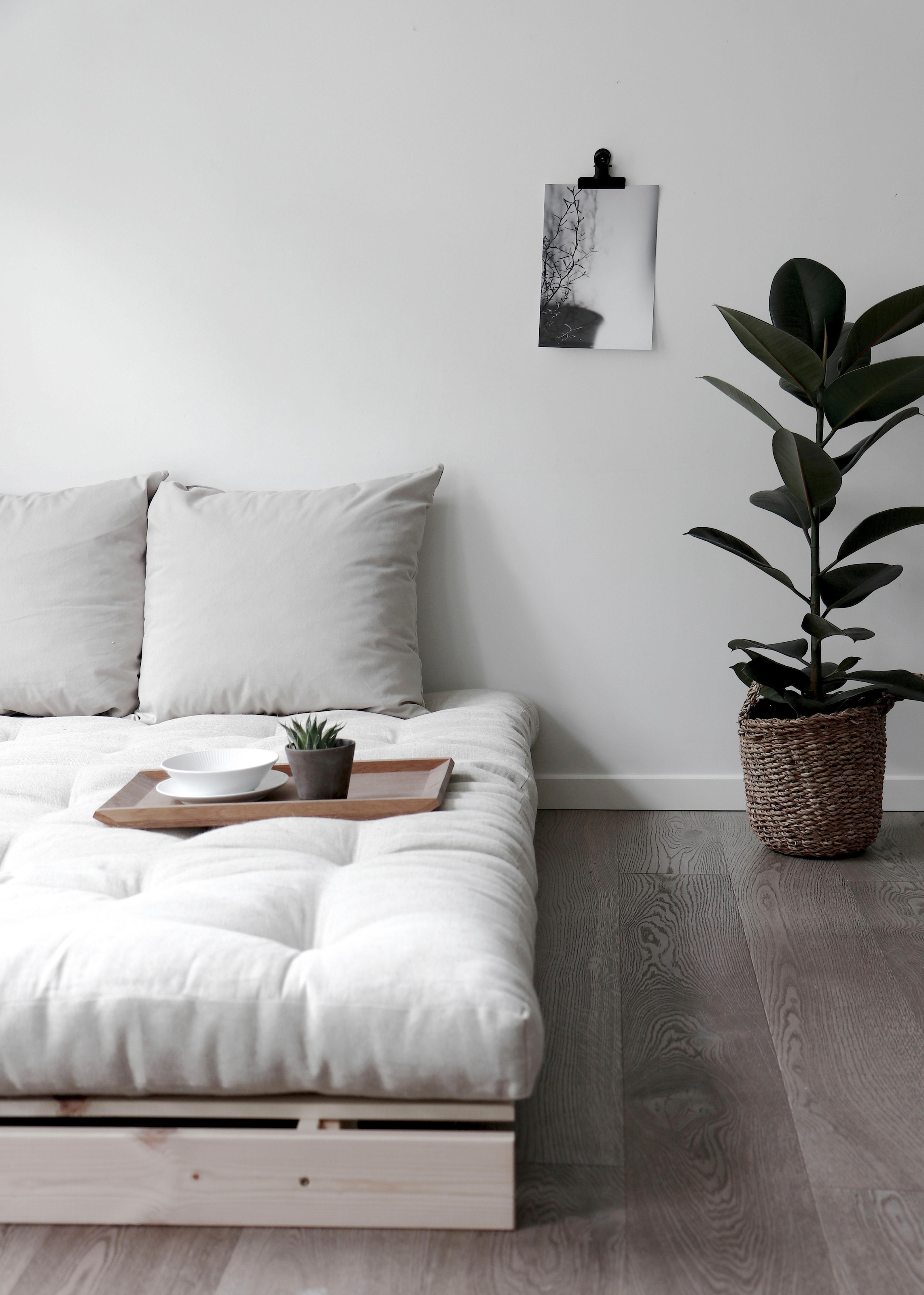 Karup Design Daybed »Roots Schlafsofa, Gästebett, Sofa inkl. Futonmatratze«, Liegefläche 90/140/160 x200 cm, FSC® zertifizierte Kiefer