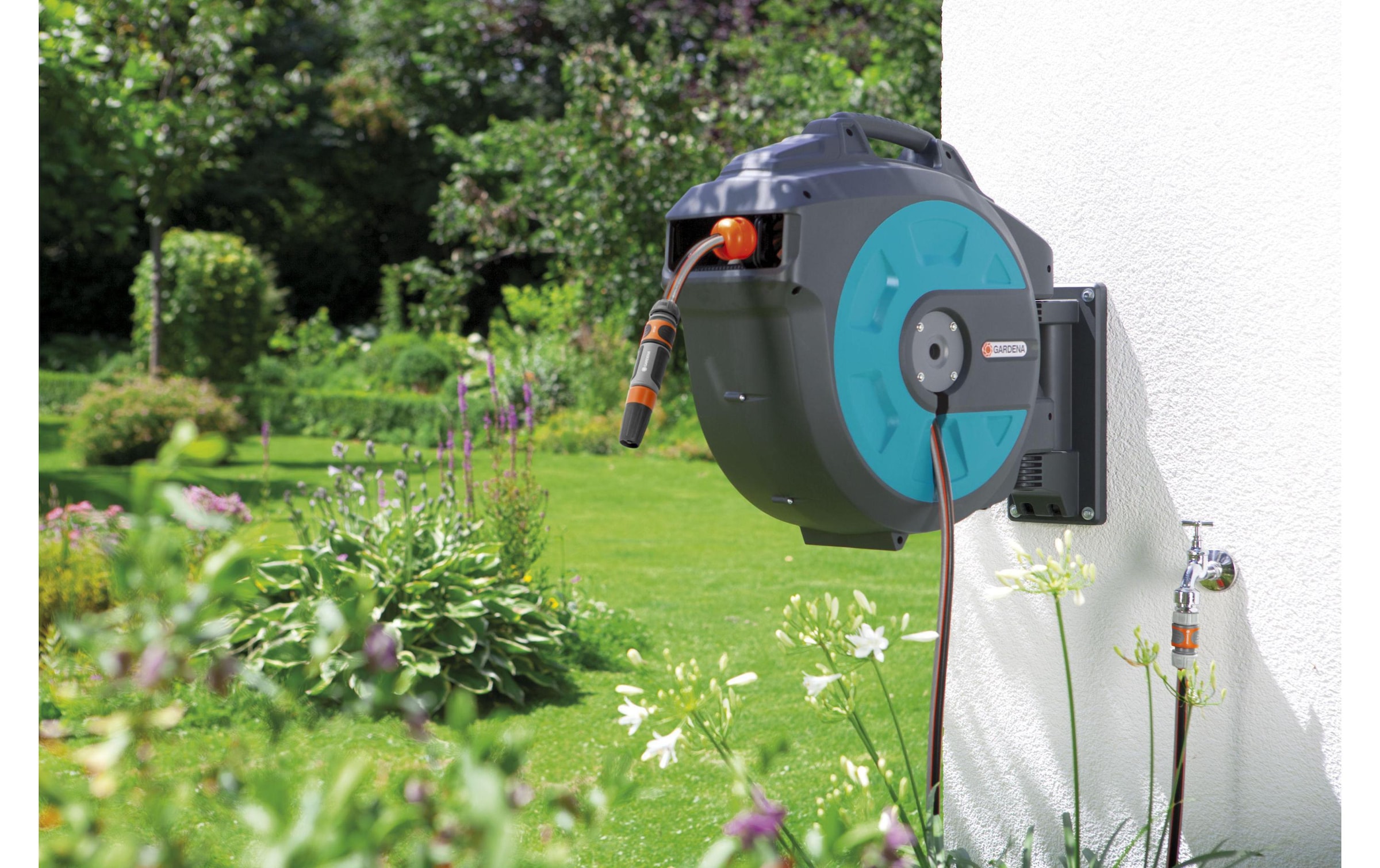 GARDENA Schlauchbox »Schlauchbox Comfort 35 rollup automatic«