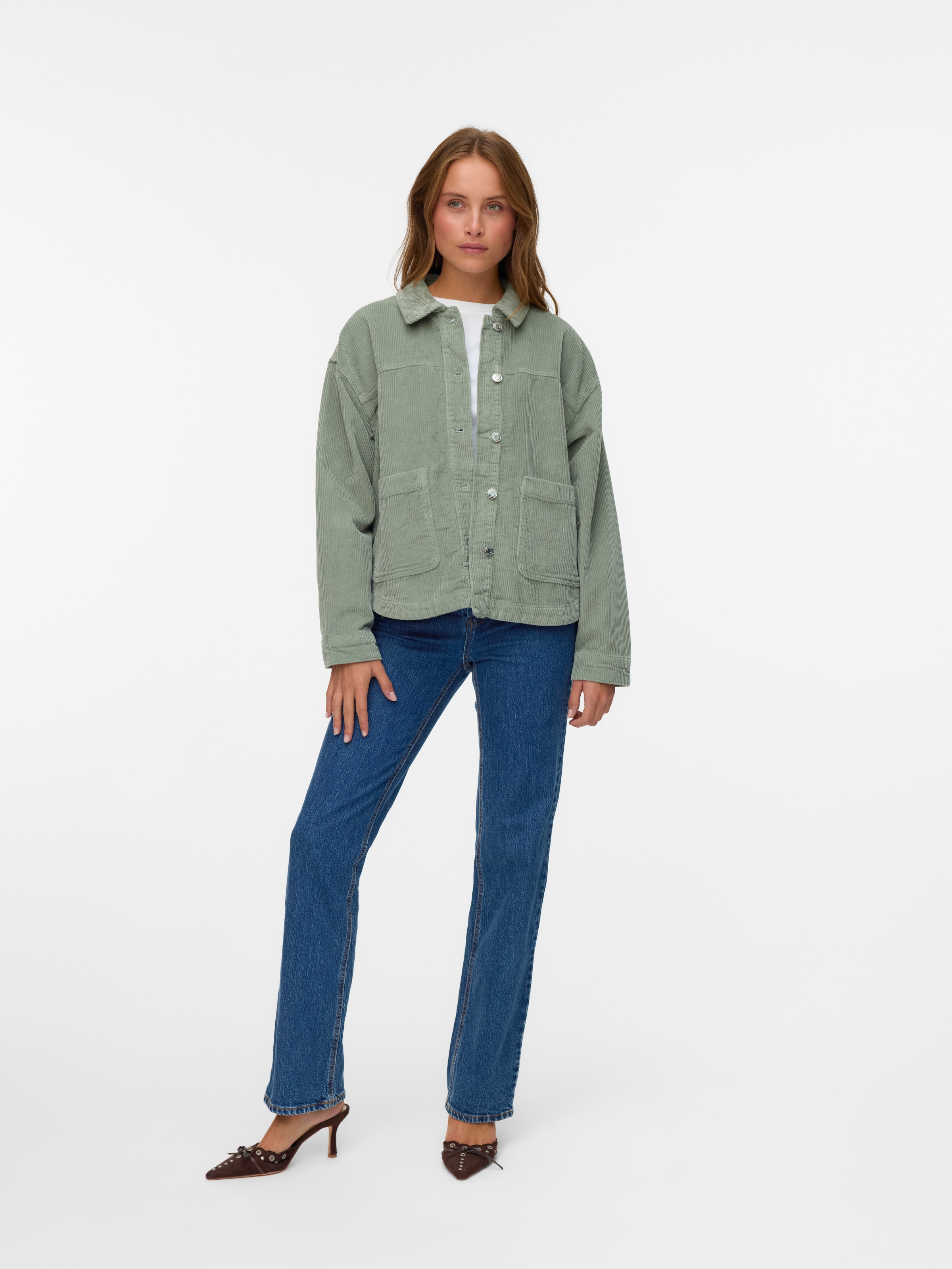 Vero Moda Cordjacke »VMJAMIE LS CORDUROY SHACKET MIX NOOS«