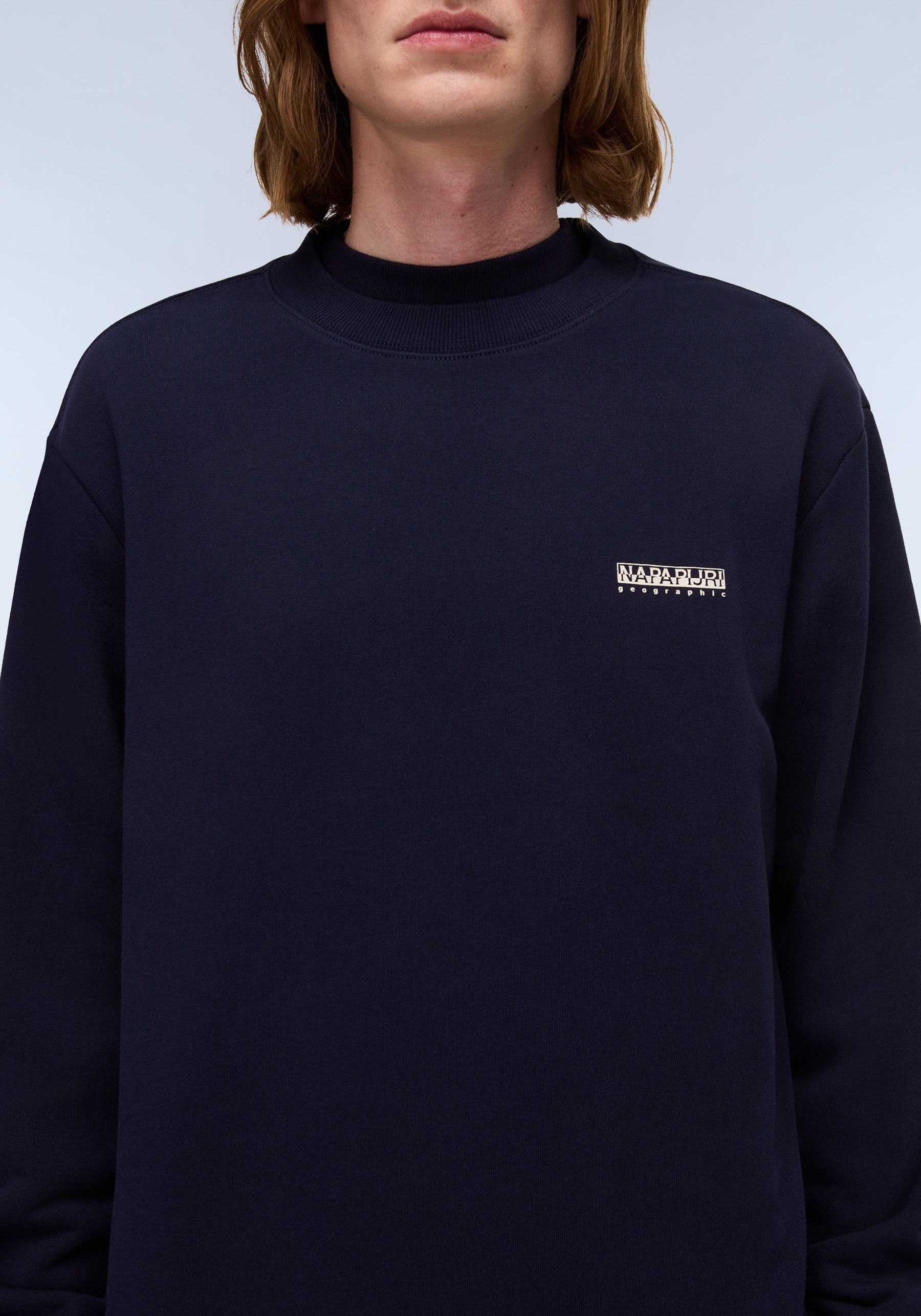 Napapijri Sweatshirt »B-SMALL BOX C BLACK BEAUTY«, Rundhals, regular fit