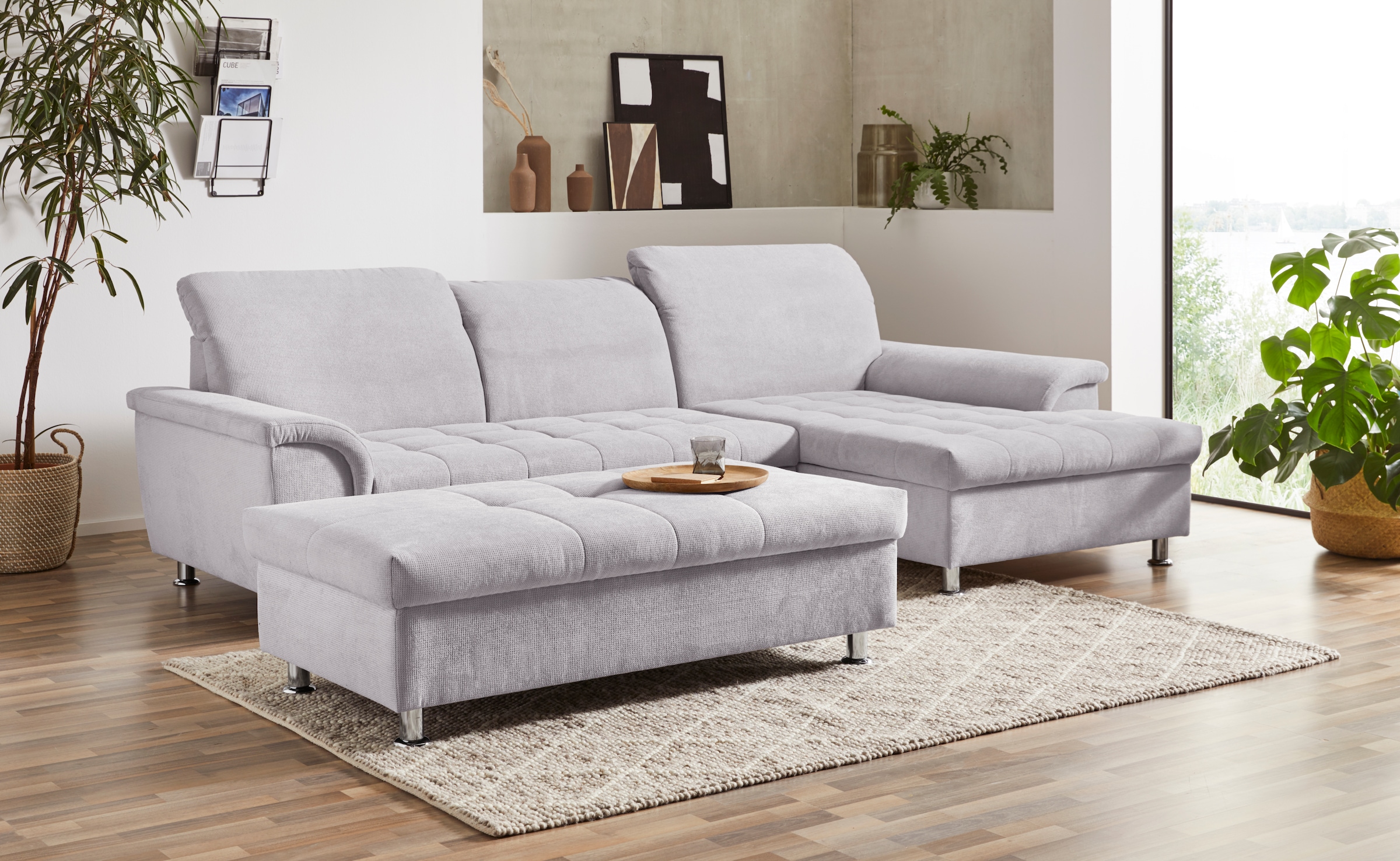 DOMO collection Stauraumhocker »Franzi«, mit grossem Stauraumfach