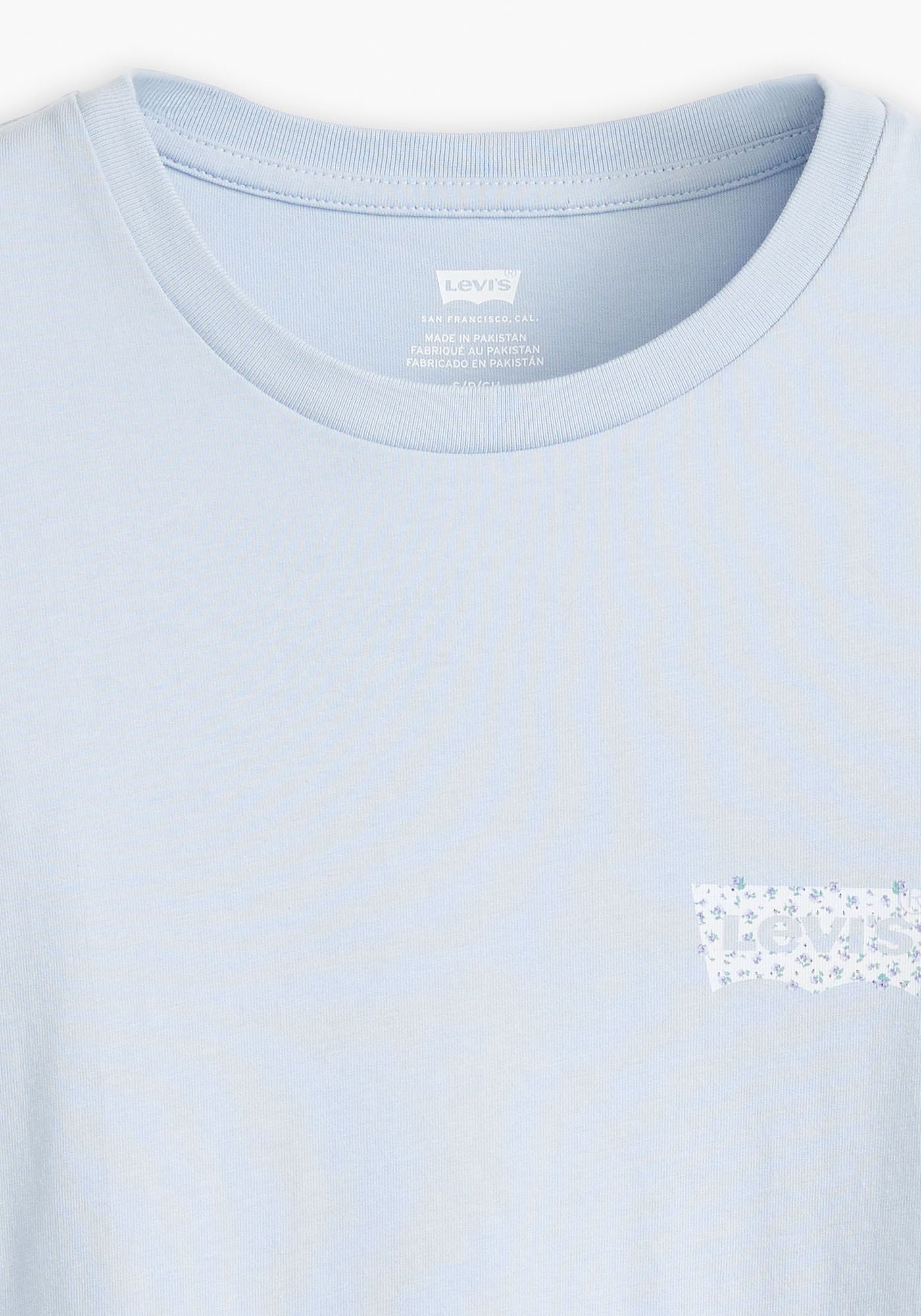 Levi's® T-Shirt »THE PERFECT TEE«, mit floralem Batwing-Logoprint