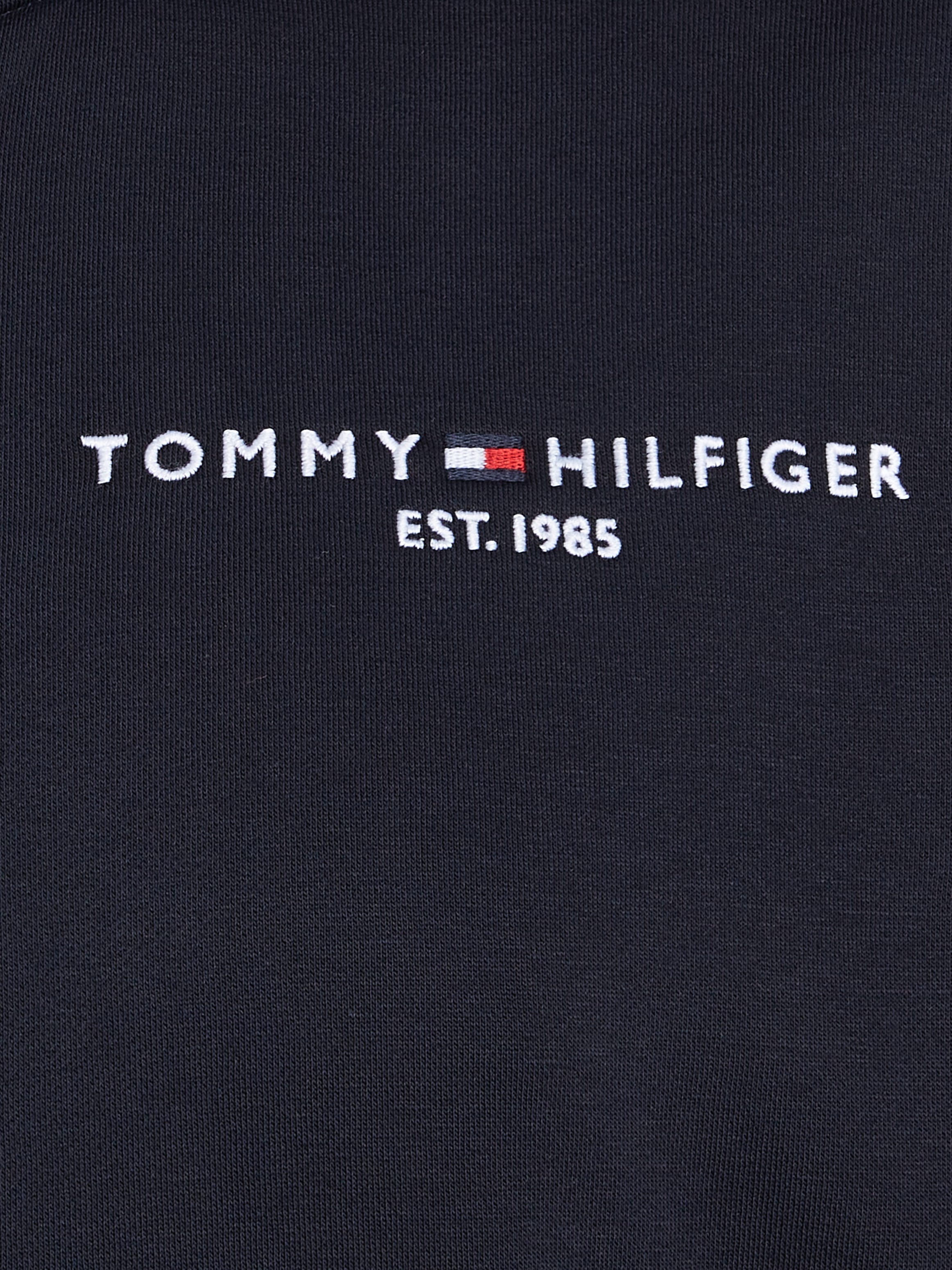Tommy Hilfiger Big & Tall Sweatjacke »BT-TOMMY LOGO ZIP THR STND CLR-B«, Grosse Grössen