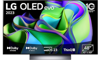 OLED-Fernseher »OLED48C37LA«, 121 cm/48 Zoll, 4K Ultra HD, Smart-TV