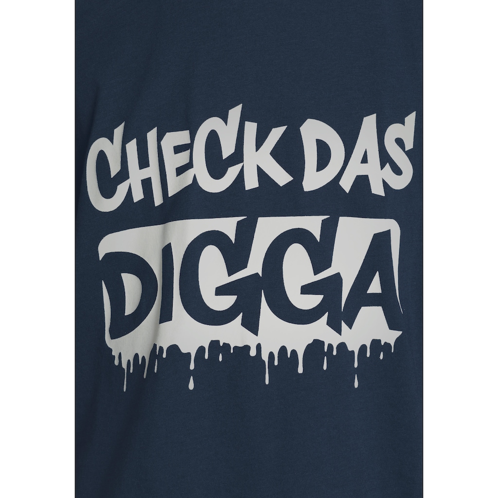 KIDSWORLD T-Shirt »CHECK DAS DIGGA«