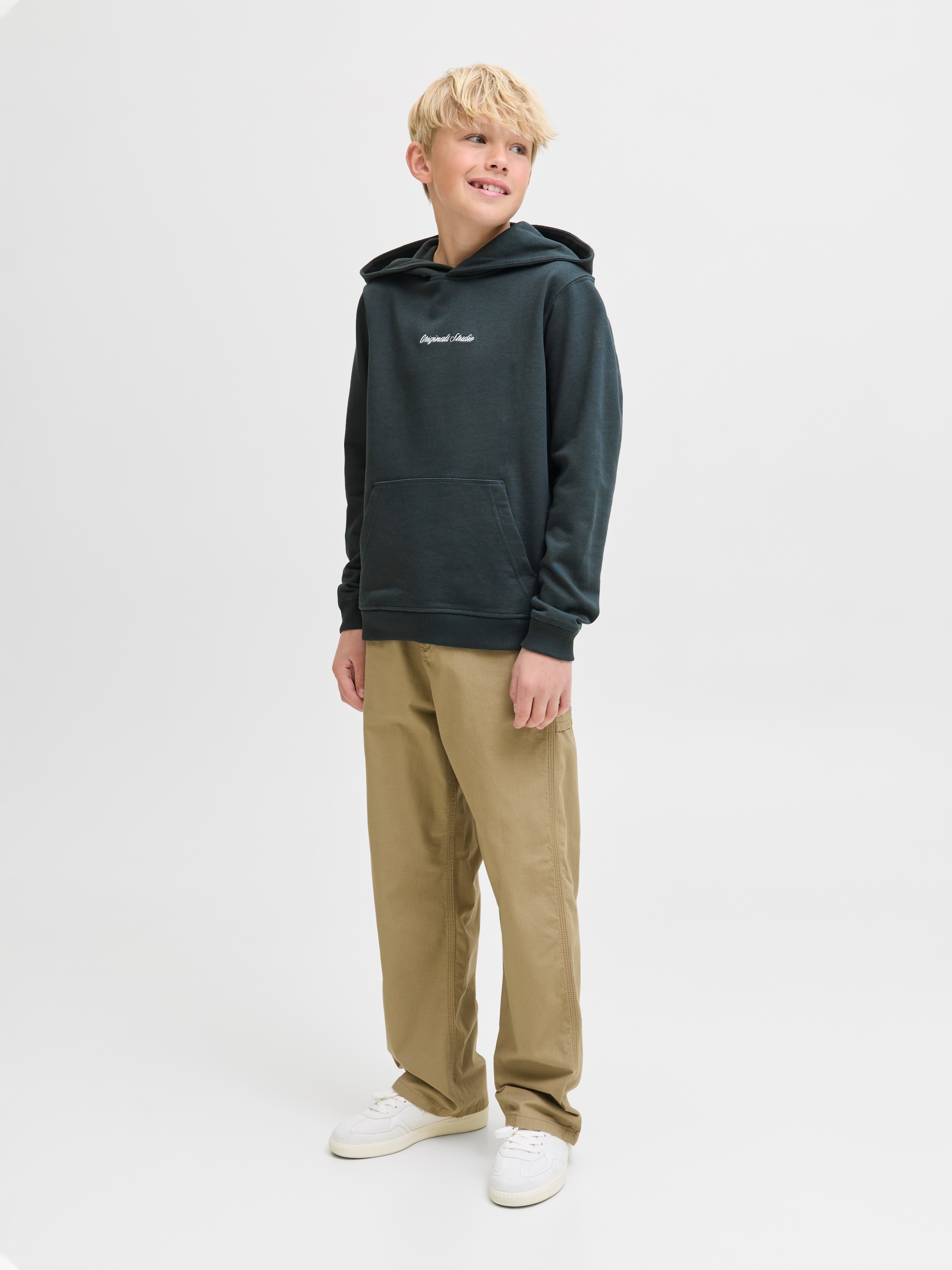 Jack & Jones Junior Kapuzensweatshirt »JORNORREBRO EMB SWEAT HOOD NOOS JNR«