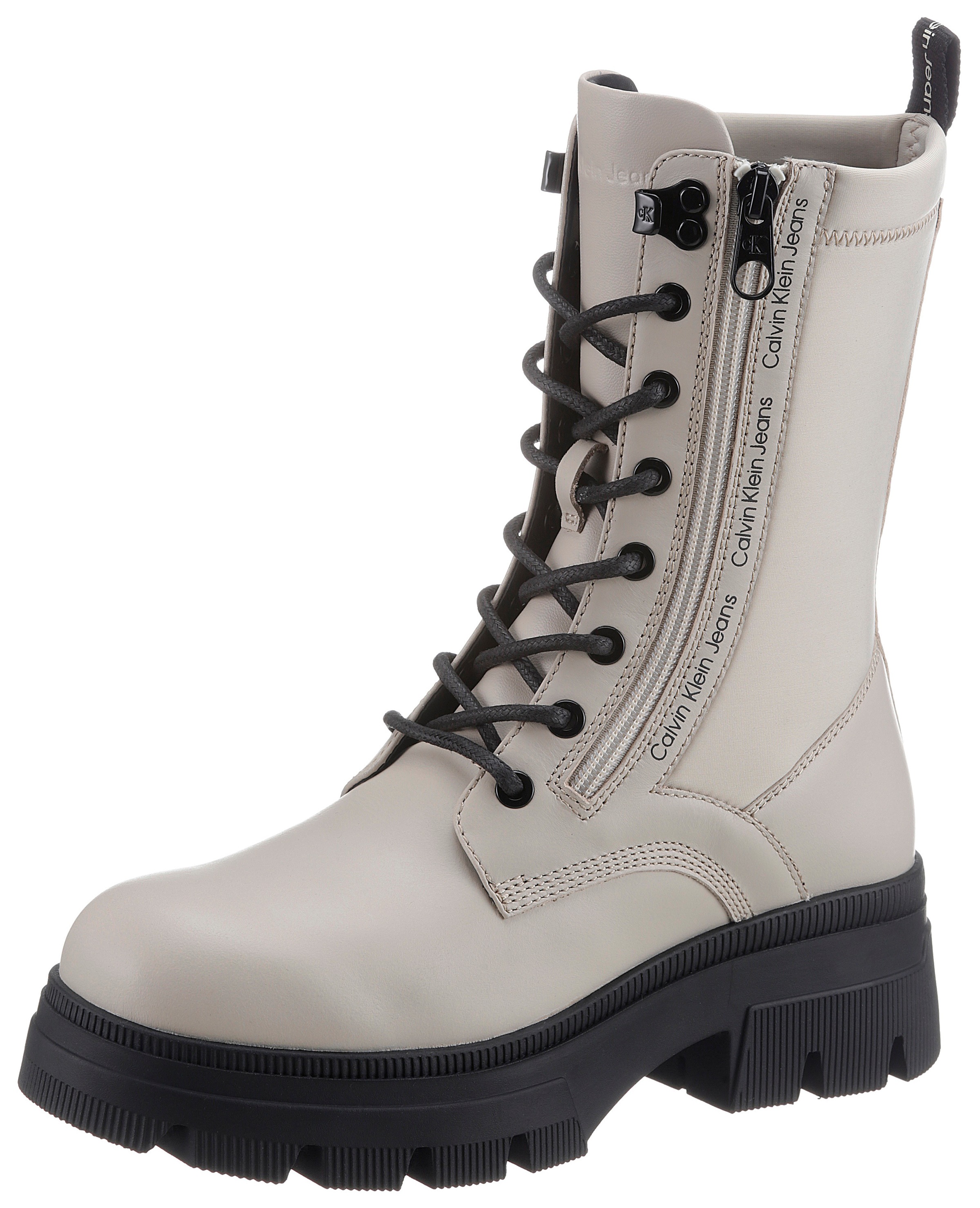 Calvin Klein Jeans Schnürstiefelette »CHUNKY COMBAT LACEUP ZIP«, mit... kaufen