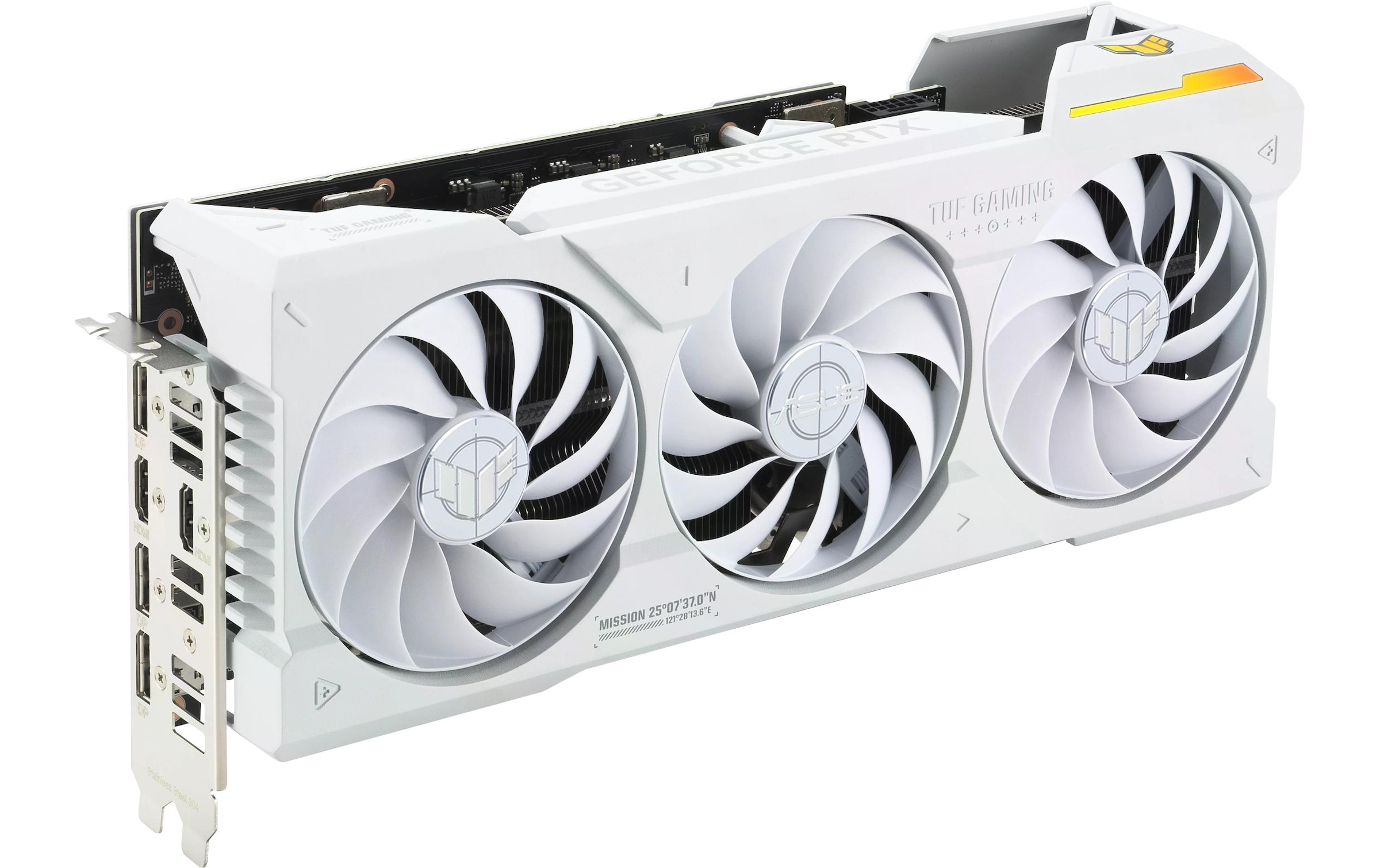 Asus Grafikkarte »TUF GeForce RTX 4070 Ti Super White OC Ed. 16 GB«, 16 GB, GDDR6X