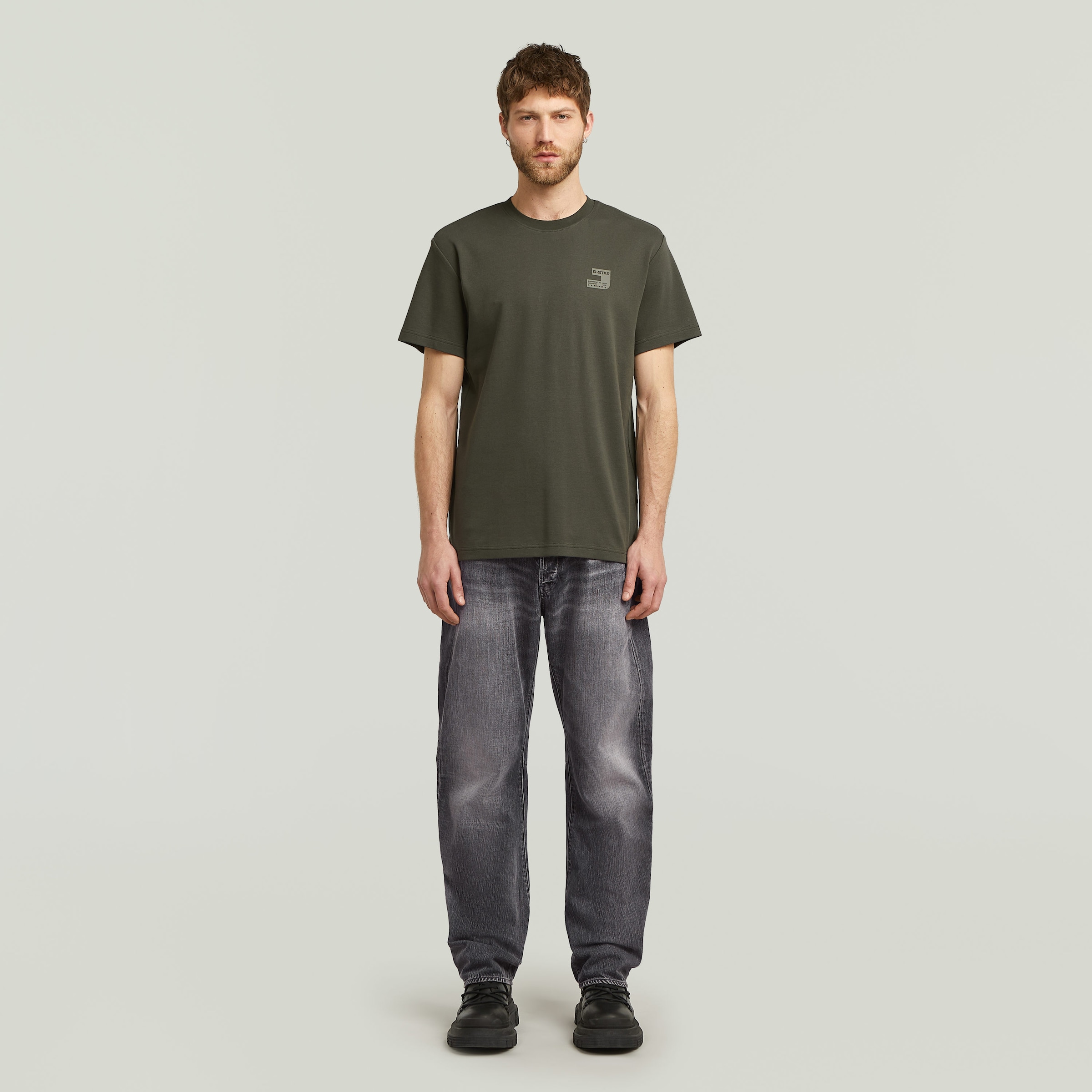G-STAR T-Shirt »Chest Logo«, Rundhals, Regular Fit