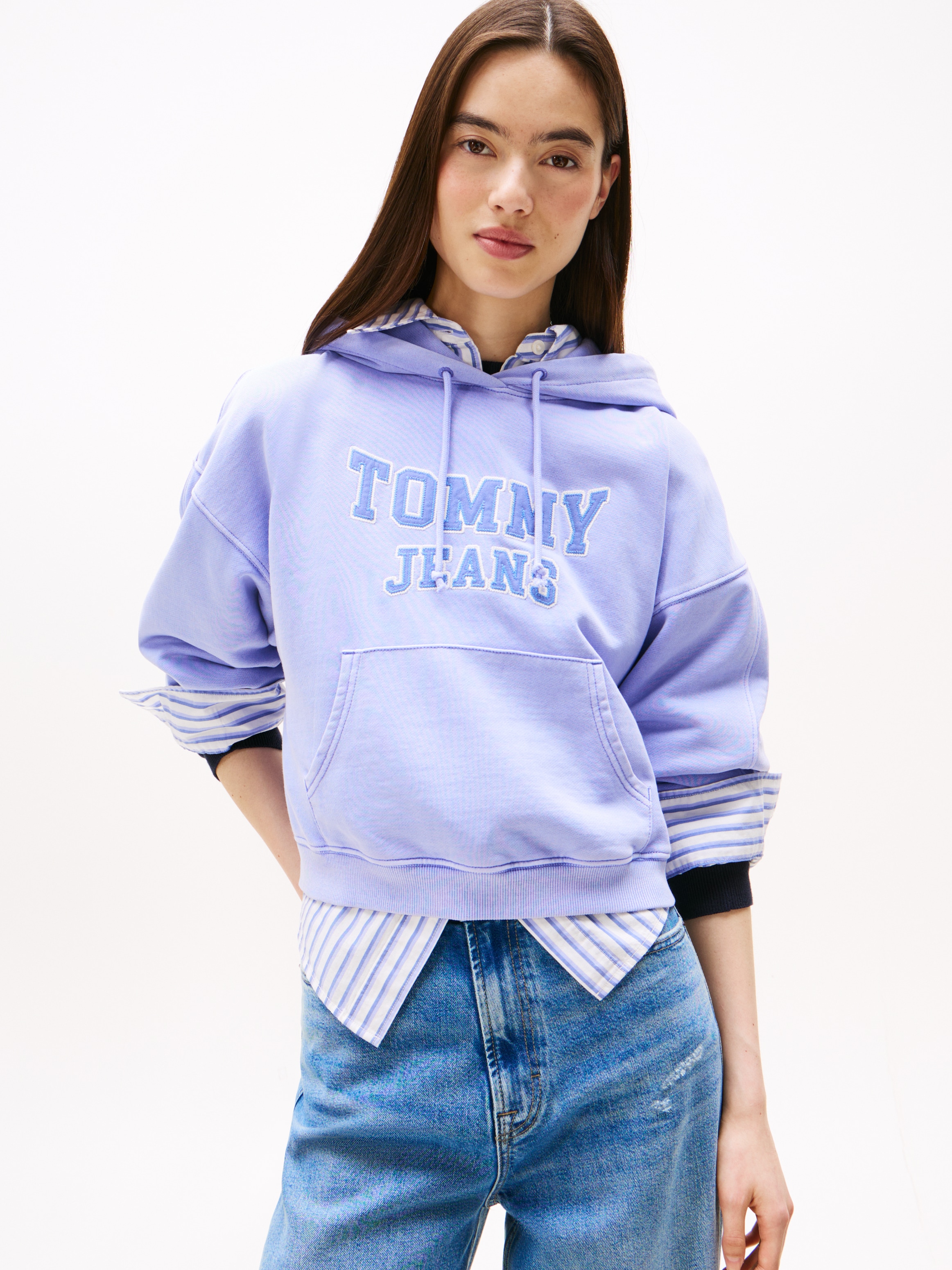 Tommy Jeans Kapuzensweatshirt "TJW BXY CRP VARSITY HOODIE"