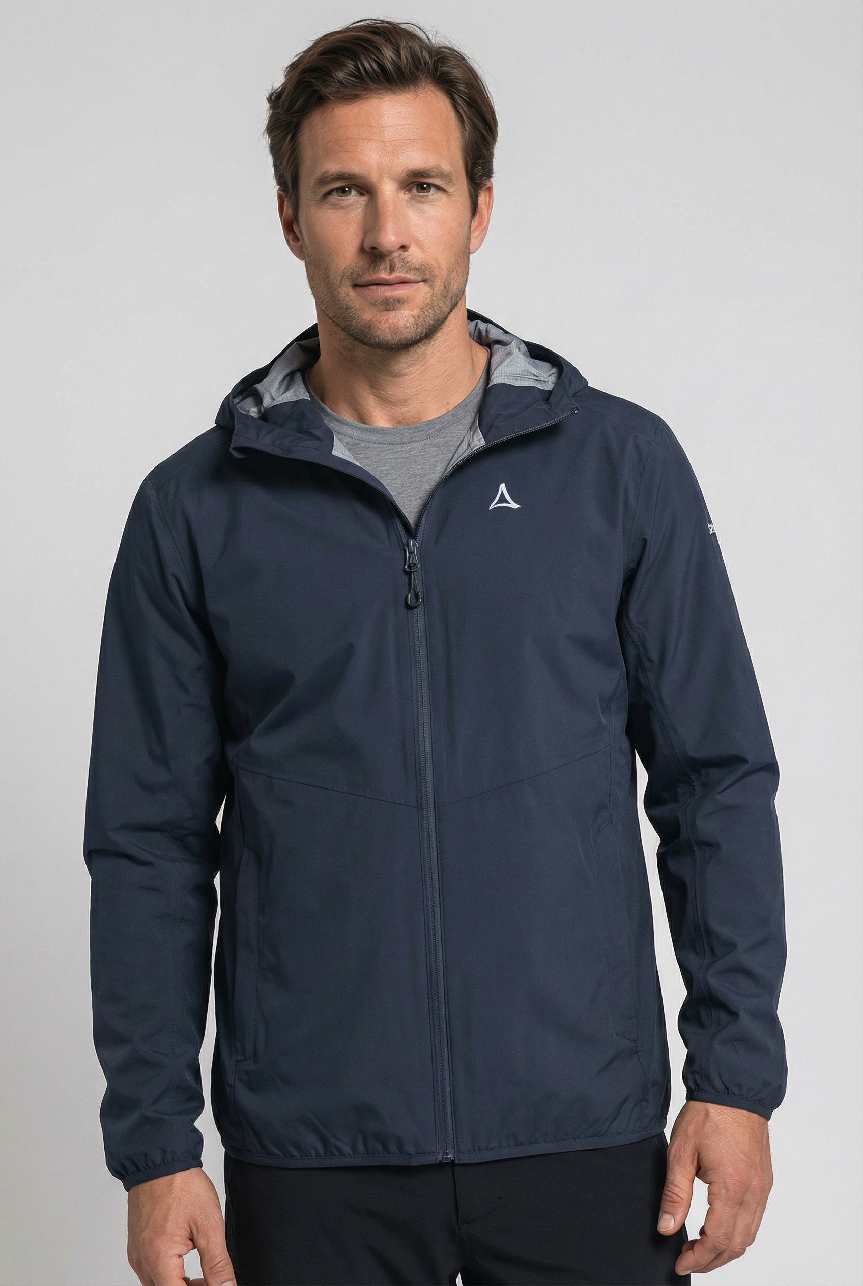Schöffel Navy Blazer Outdoorjacke "Jacket Style Migandi Mns" Mit Kapuze