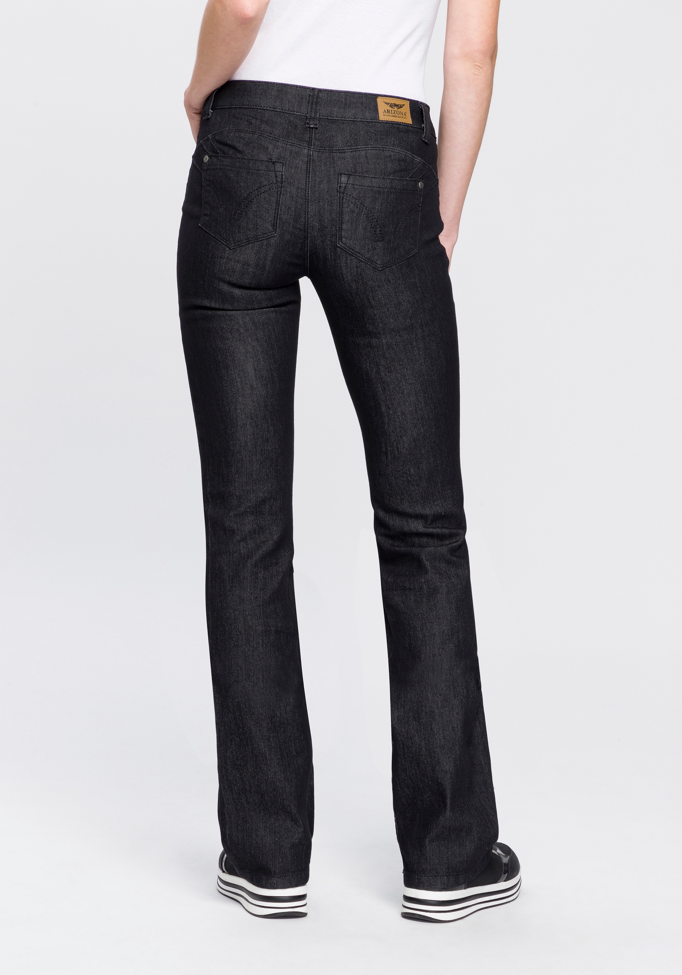 Bootcut-Jeans kaufen bei online »Shaping«, Arizona Waist Schweiz Jelmoli-Versand Mid