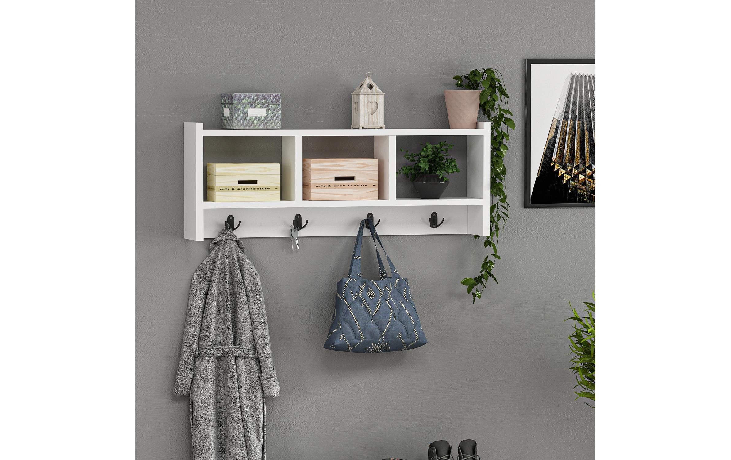 WOODY FASHION Garderobenleiste »Star 75.6 cm x 35 cm«