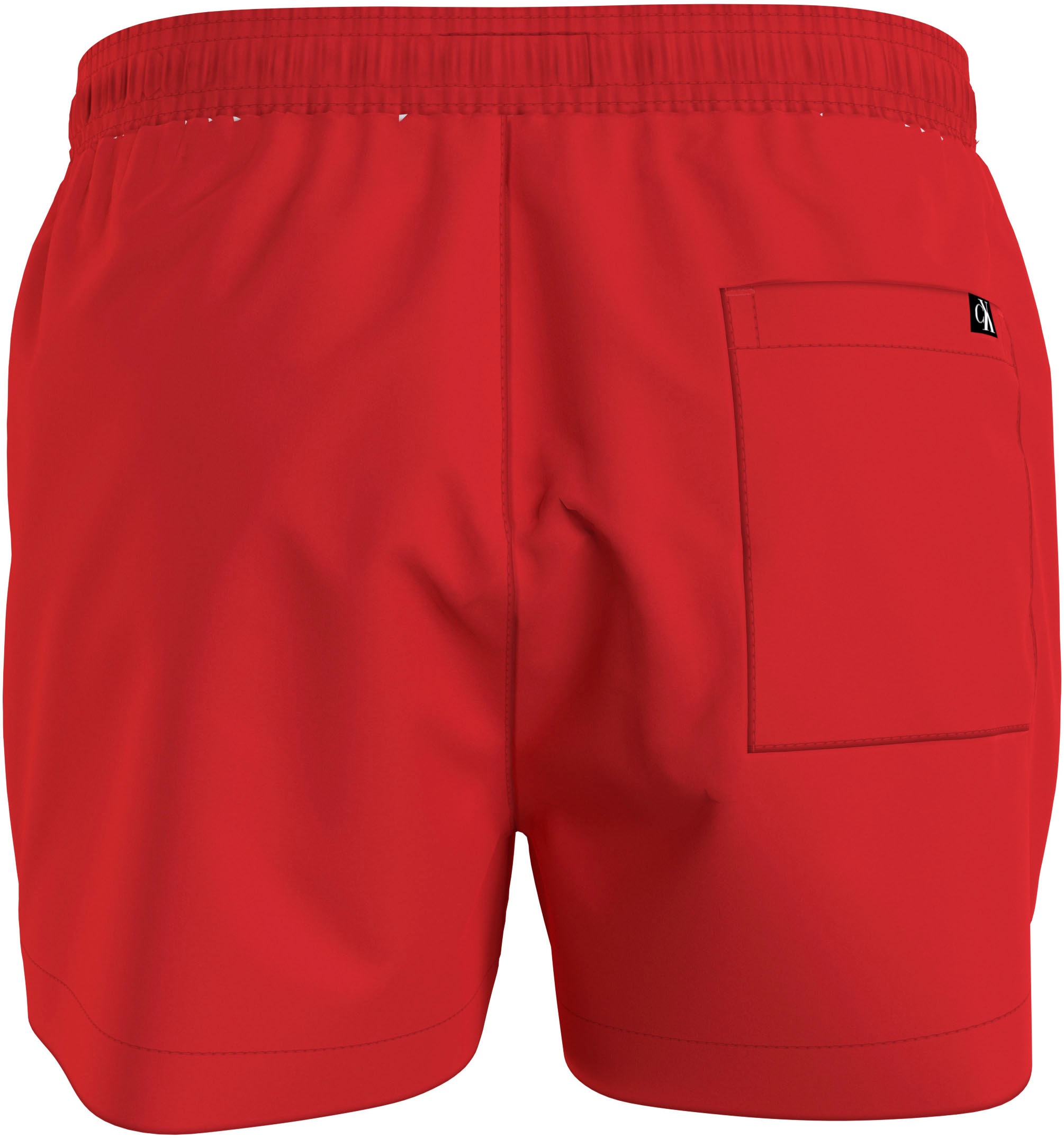 Calvin Klein Swimwear Badeshorts »SHORT DRAWSTRING«, mit grossem Logo-Print auf dem Bein