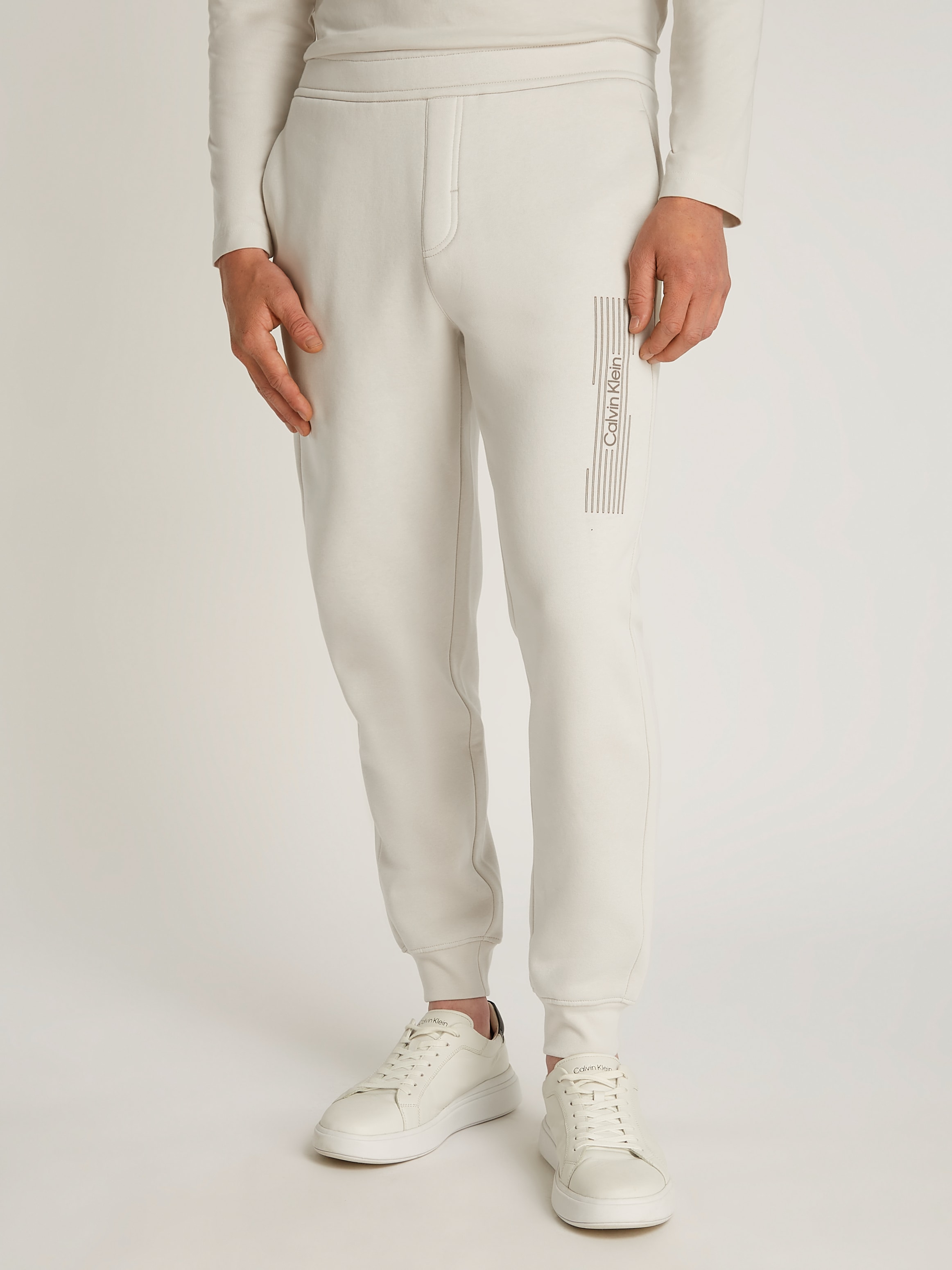 Calvin Klein Jogger Pants »HORIZONTAL LOGO SWEATPANTS« mit Logoschriftzug