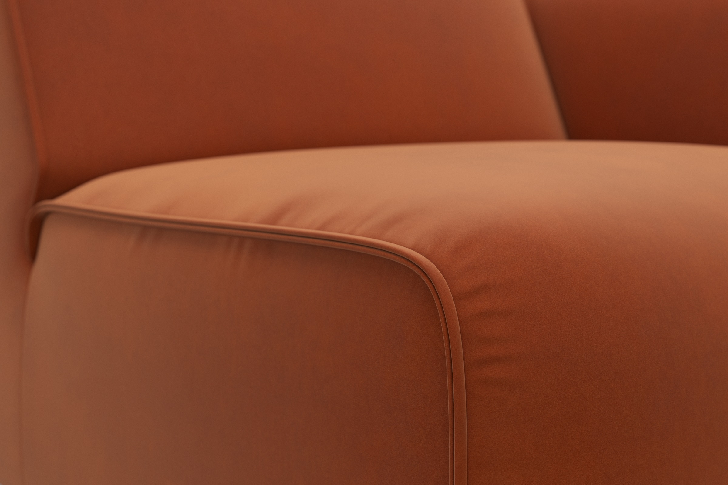 RAUM.ID Sessel »Merid Sofa-Eckelement, Masse B/T/H: 109/97/46 cm«, als Modul oder separat verwendbar, für individuelle Zusammenstellung