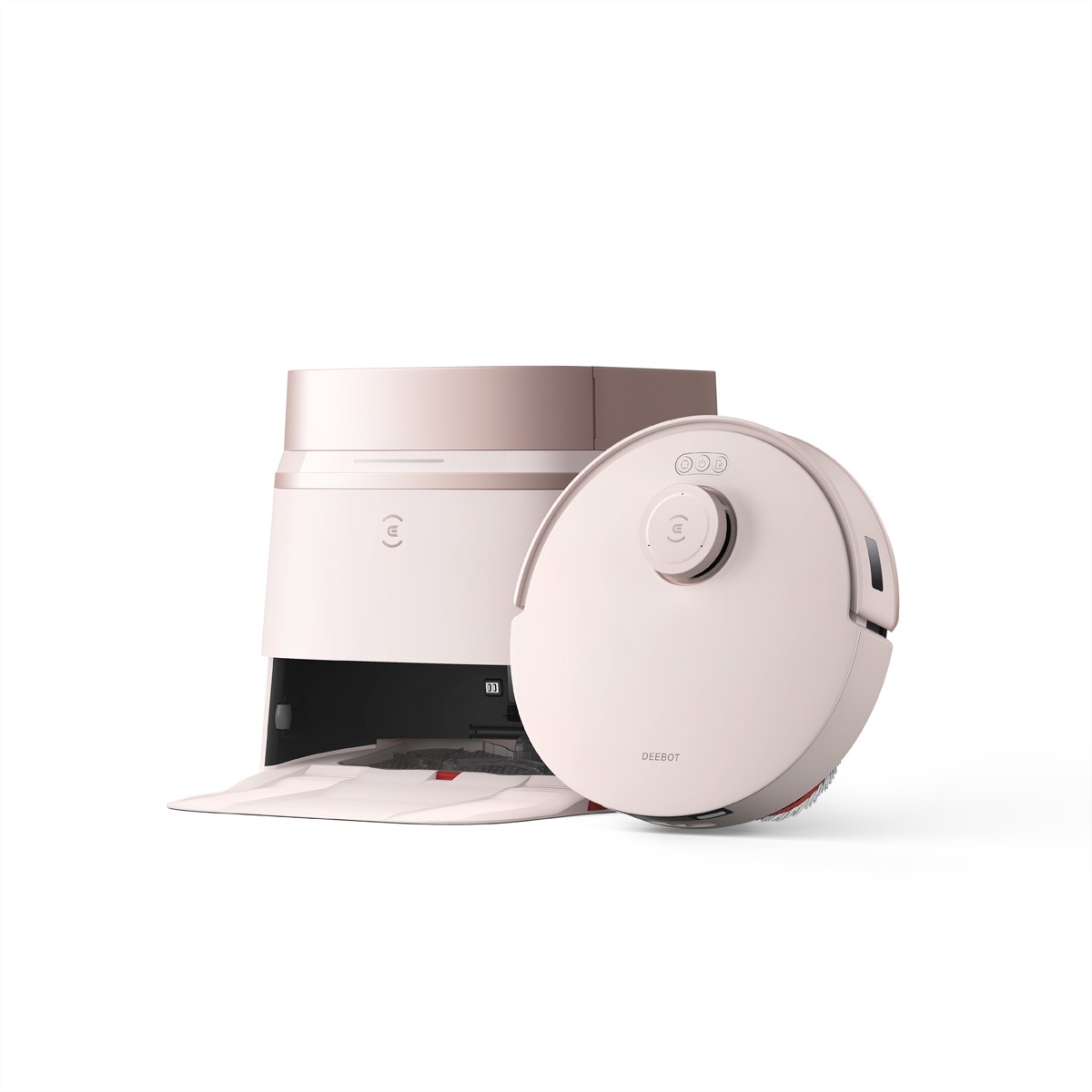 ECOVACS Saugroboter »Ecovacs Saugroboter T30 Pro omni, Deebot, rosa«