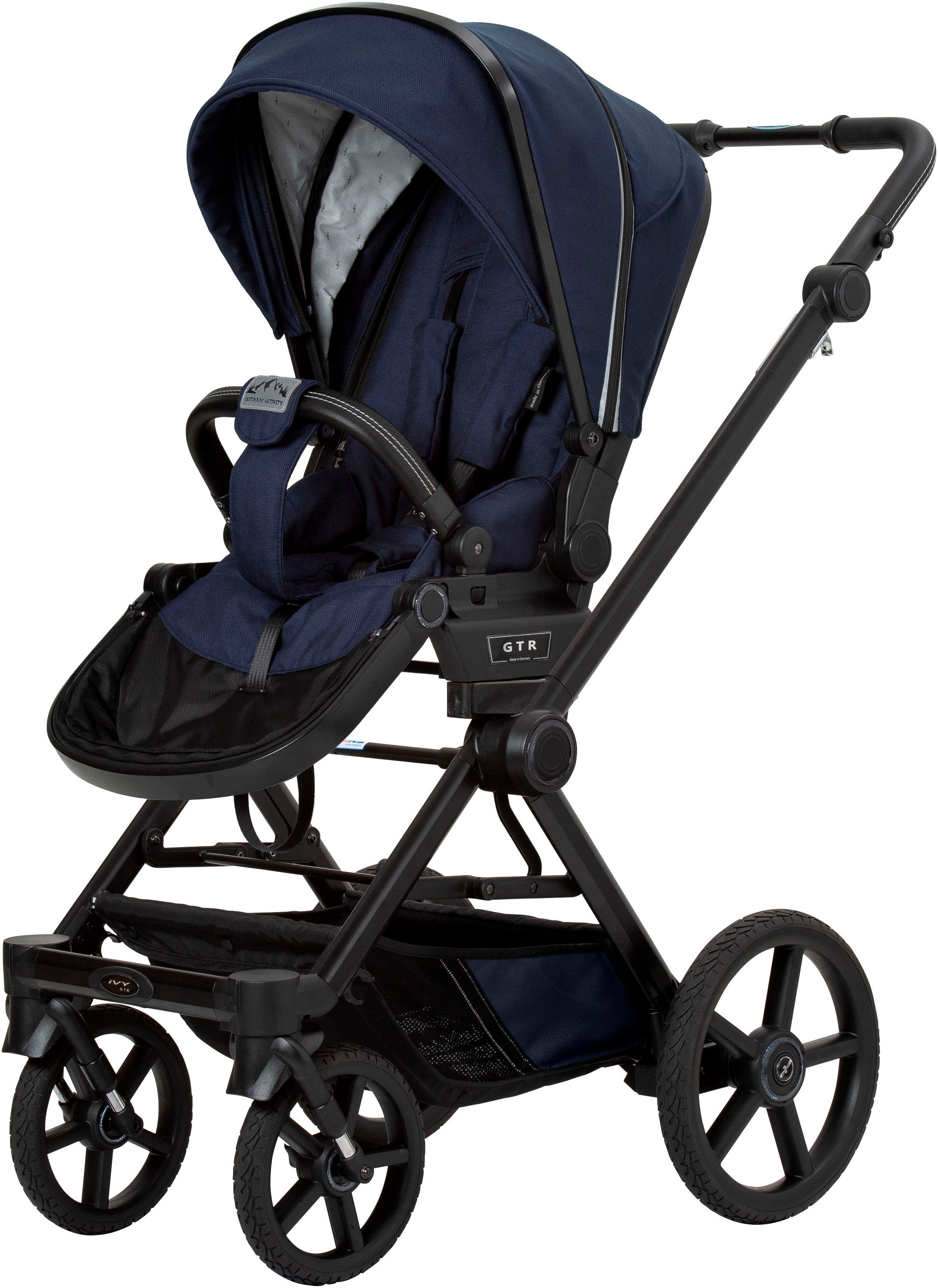 Hartan Kombi-Kinderwagen »Ivy GTR Outdoor mit Falttasche«, 22 kg, Made in Germany