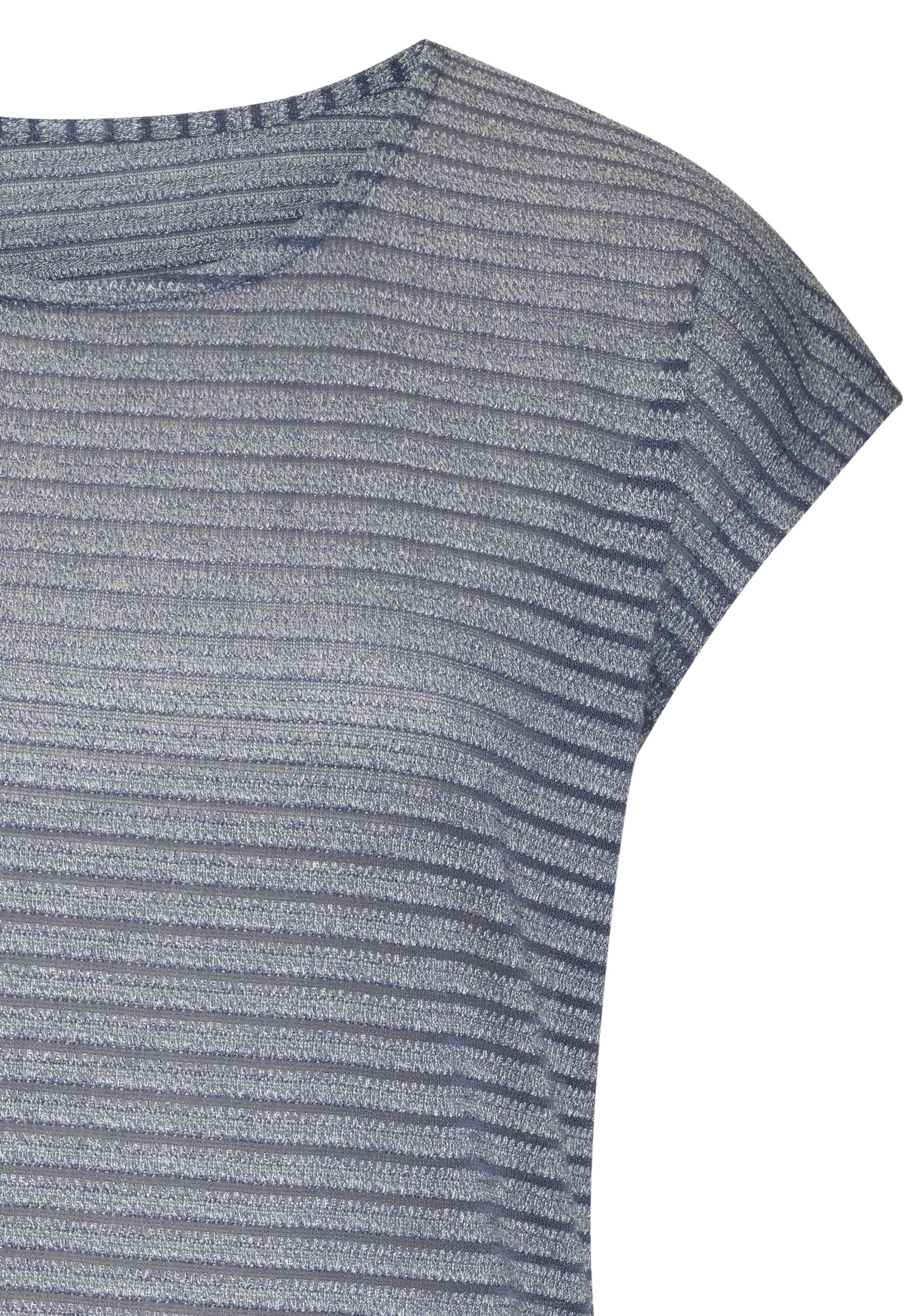Vivance Kurzarmshirt »mit Streifenoptik«, aus pflegeleichter Viskose-Qualität